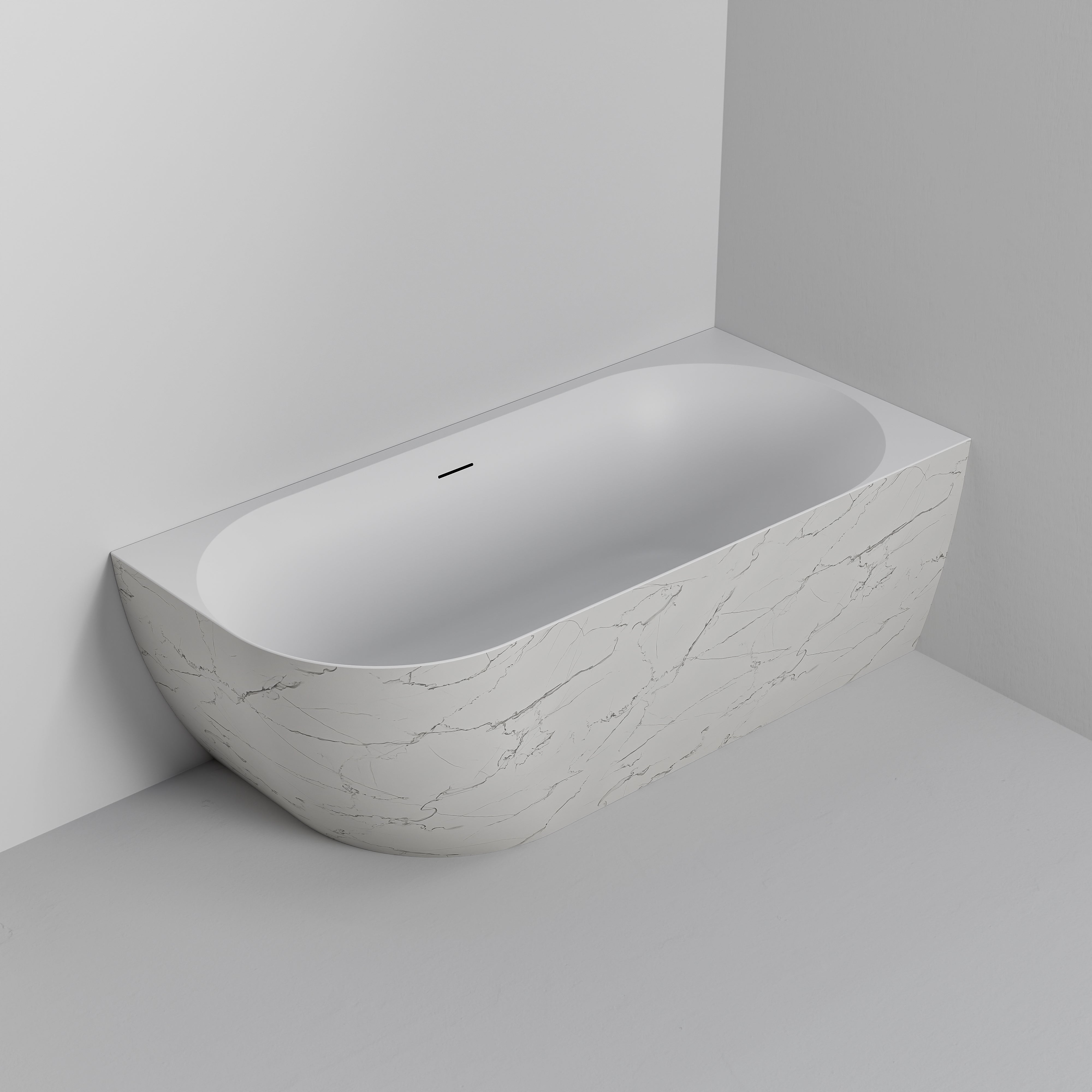 CODE ENDURA ARC ACRYLIC CORNER BATH | 1700 RANGE