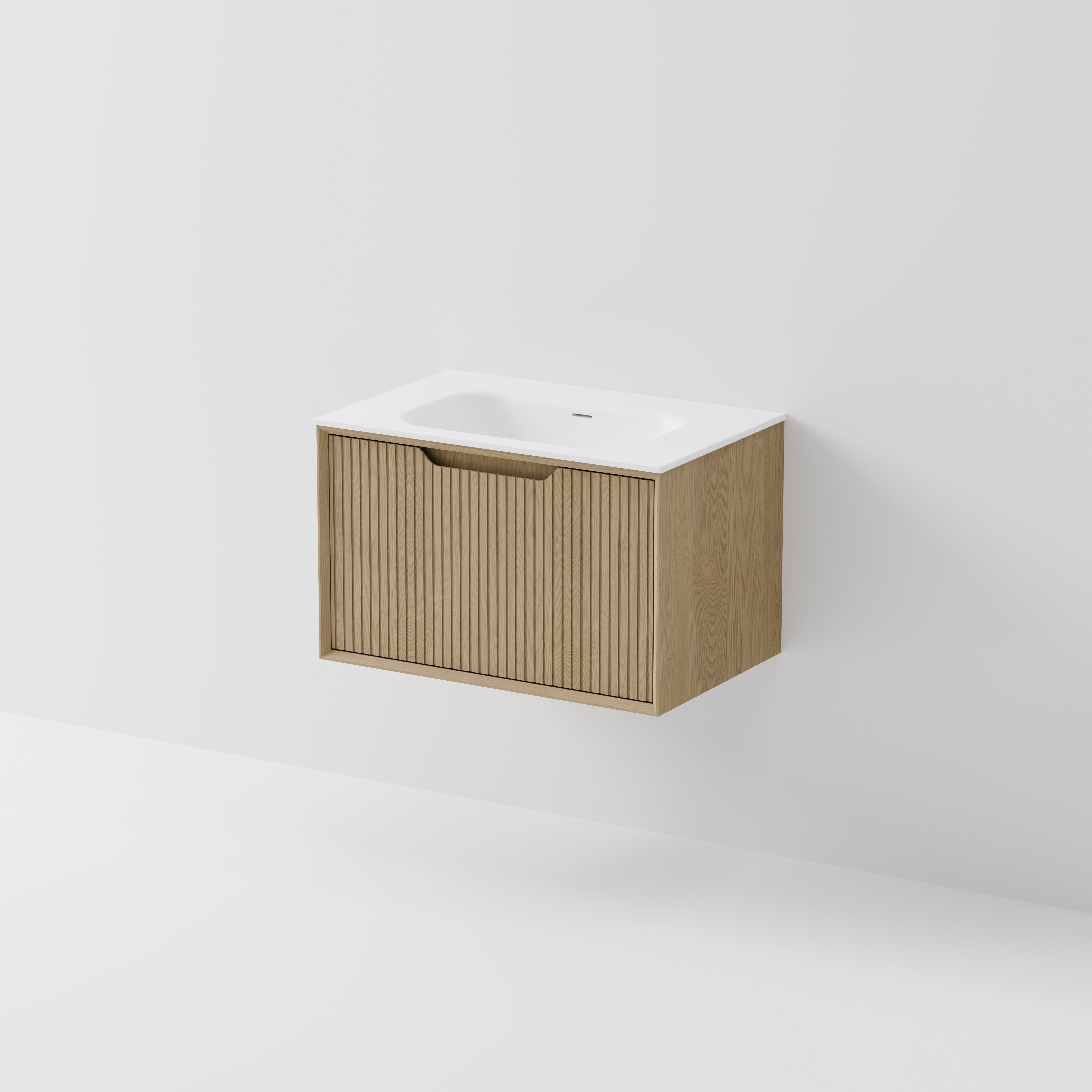 Code Aria 750 Wall Hung Vanity | Inset Basin