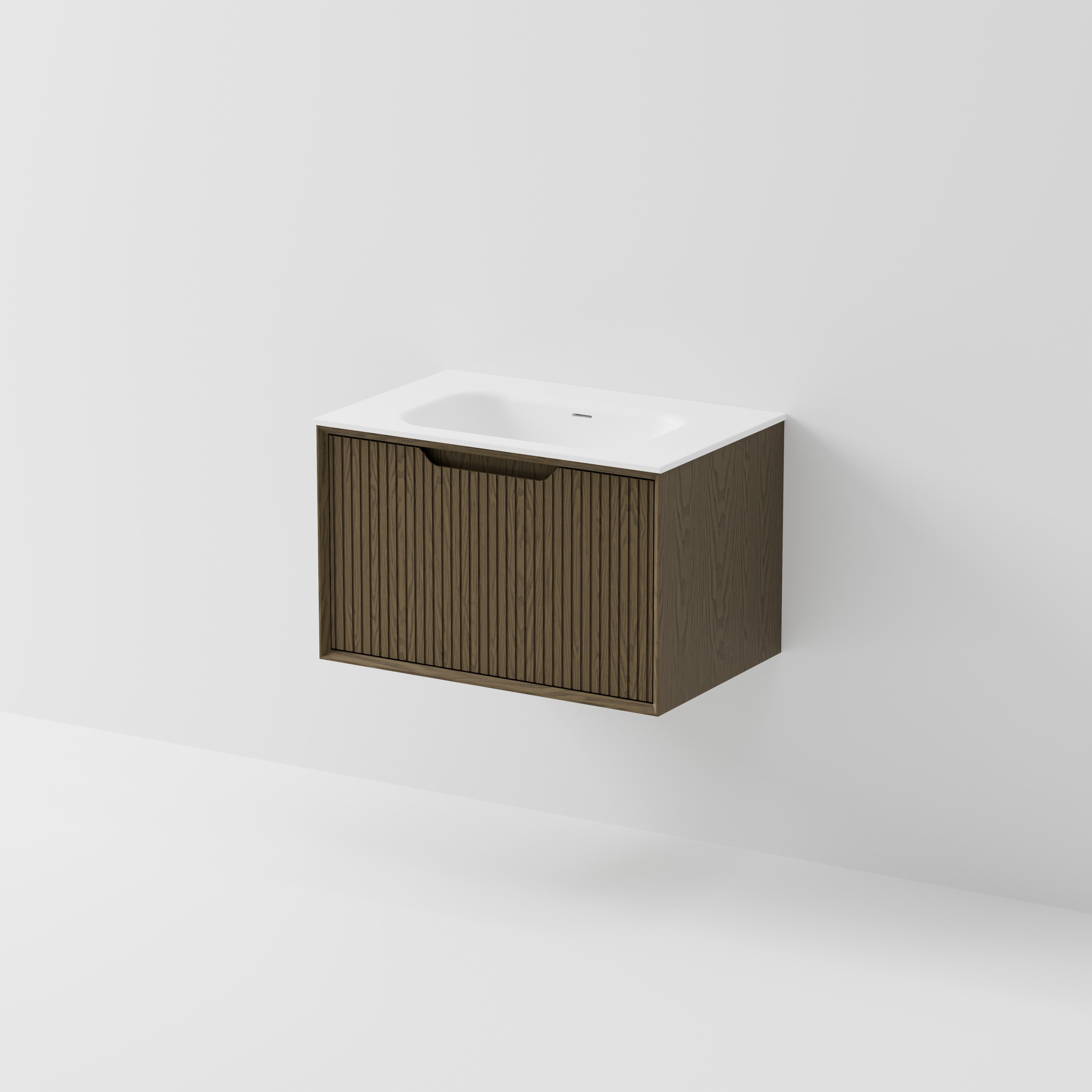 Code Aria 750 Wall Hung Vanity | Inset Basin