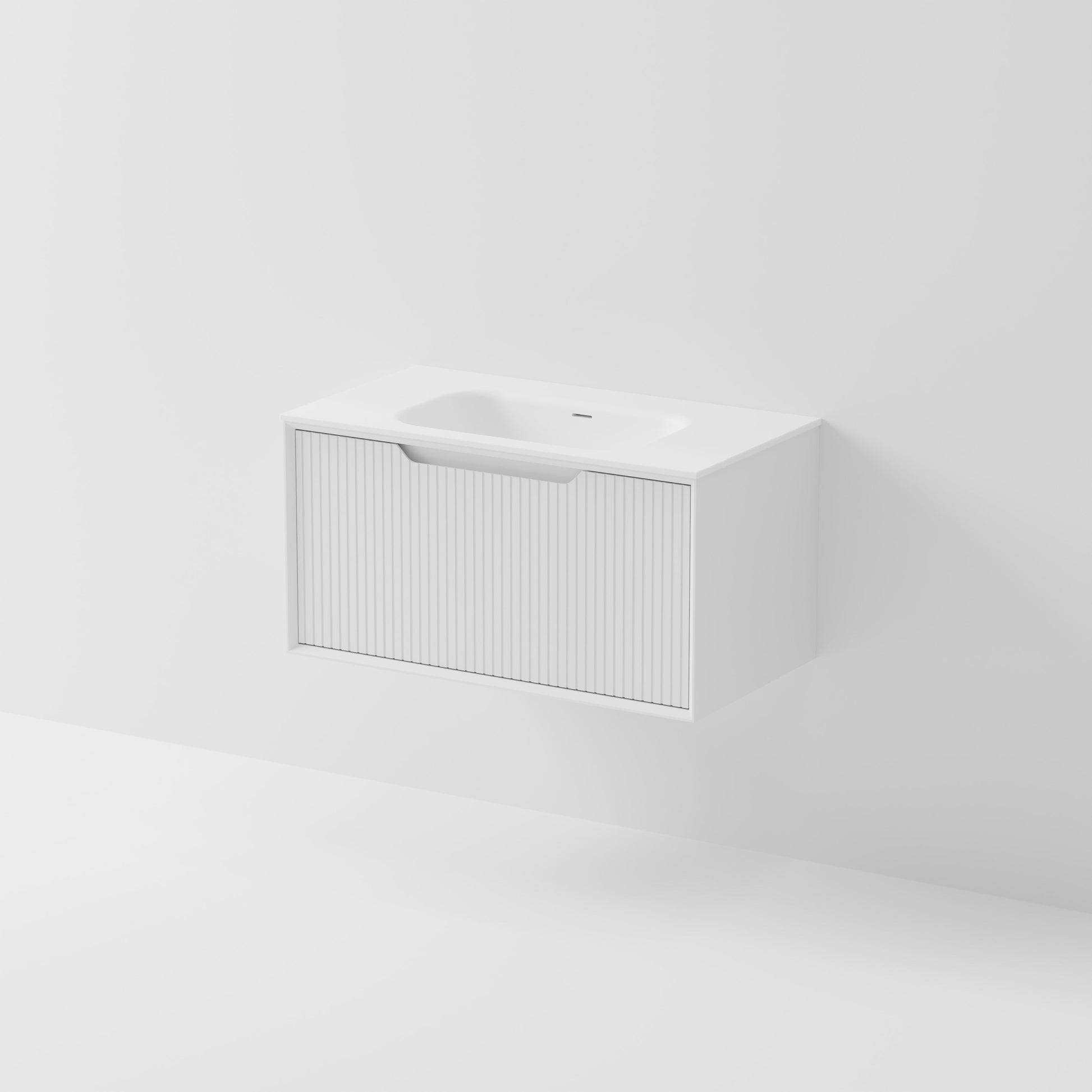 Code Aria 900 Wall Hung Vanity | Inset Basin