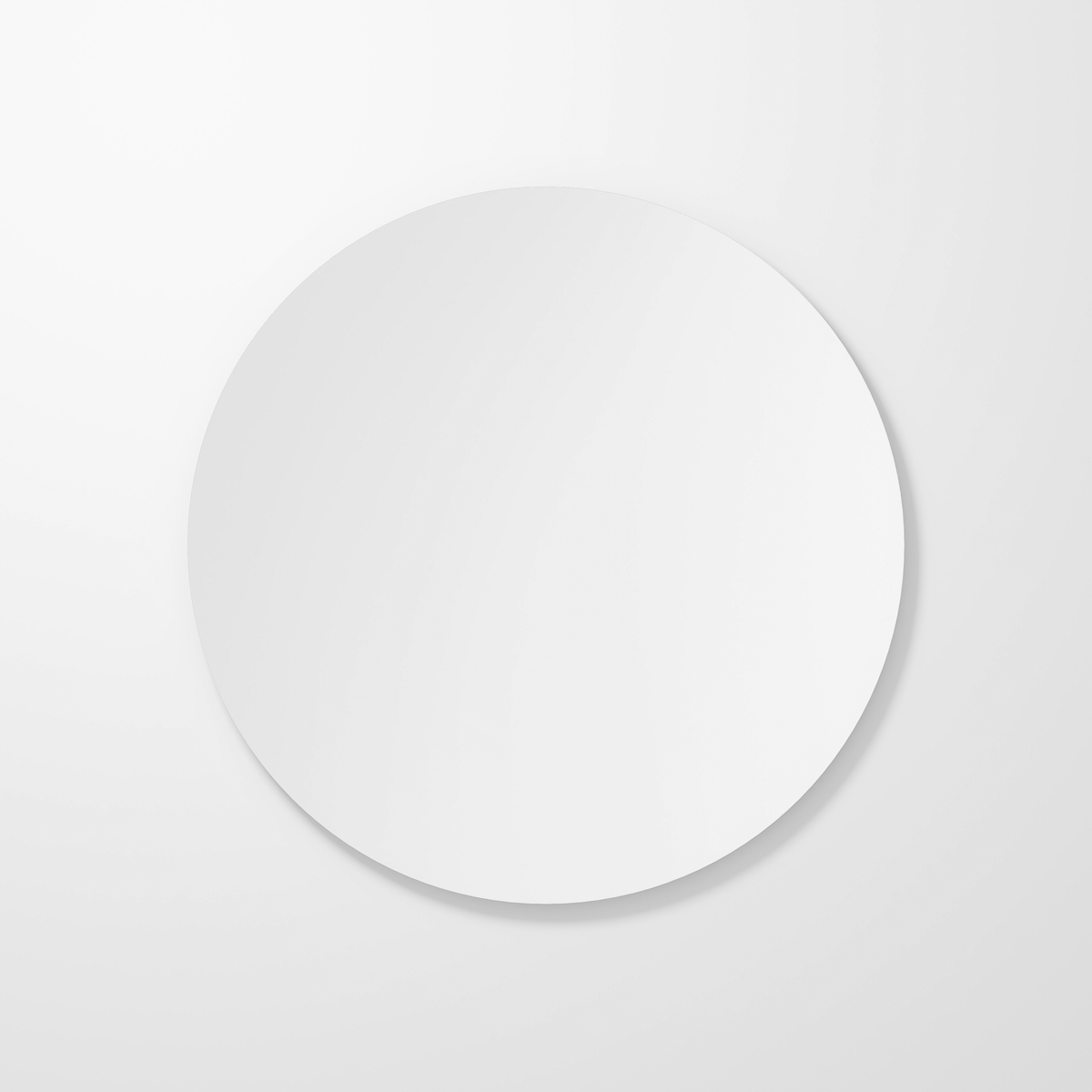 Reflex round 1050mm large frameless bathroom mirror