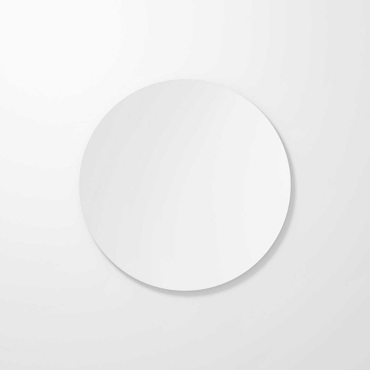 Reflex round 850mm frameless bathroom mirror