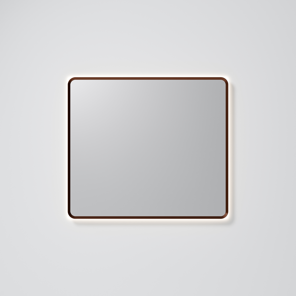 Aura Rectangle 850 x 750 LED Mirror