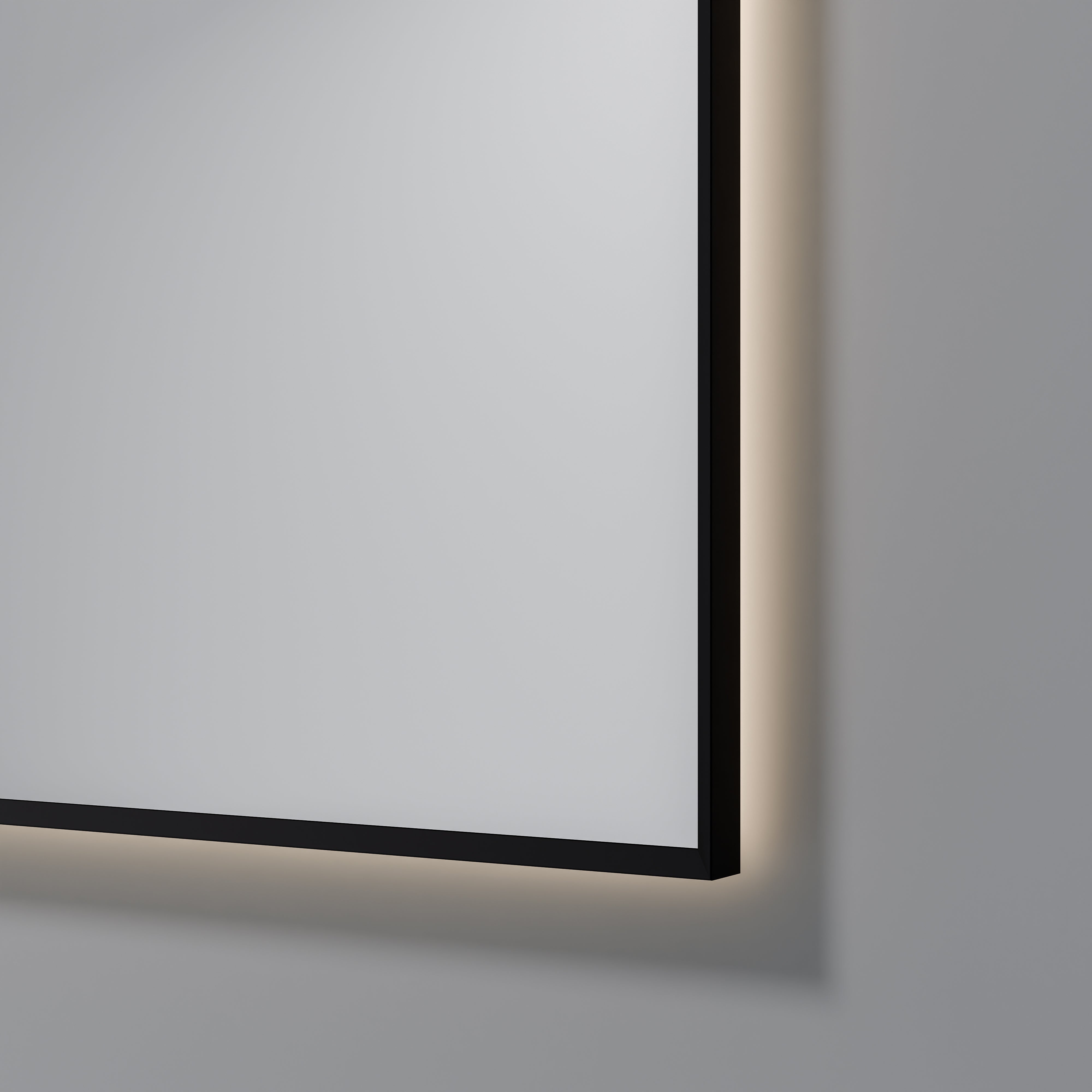 CODE AURA LED ARCH 850X950MM MIRROR | BLACK