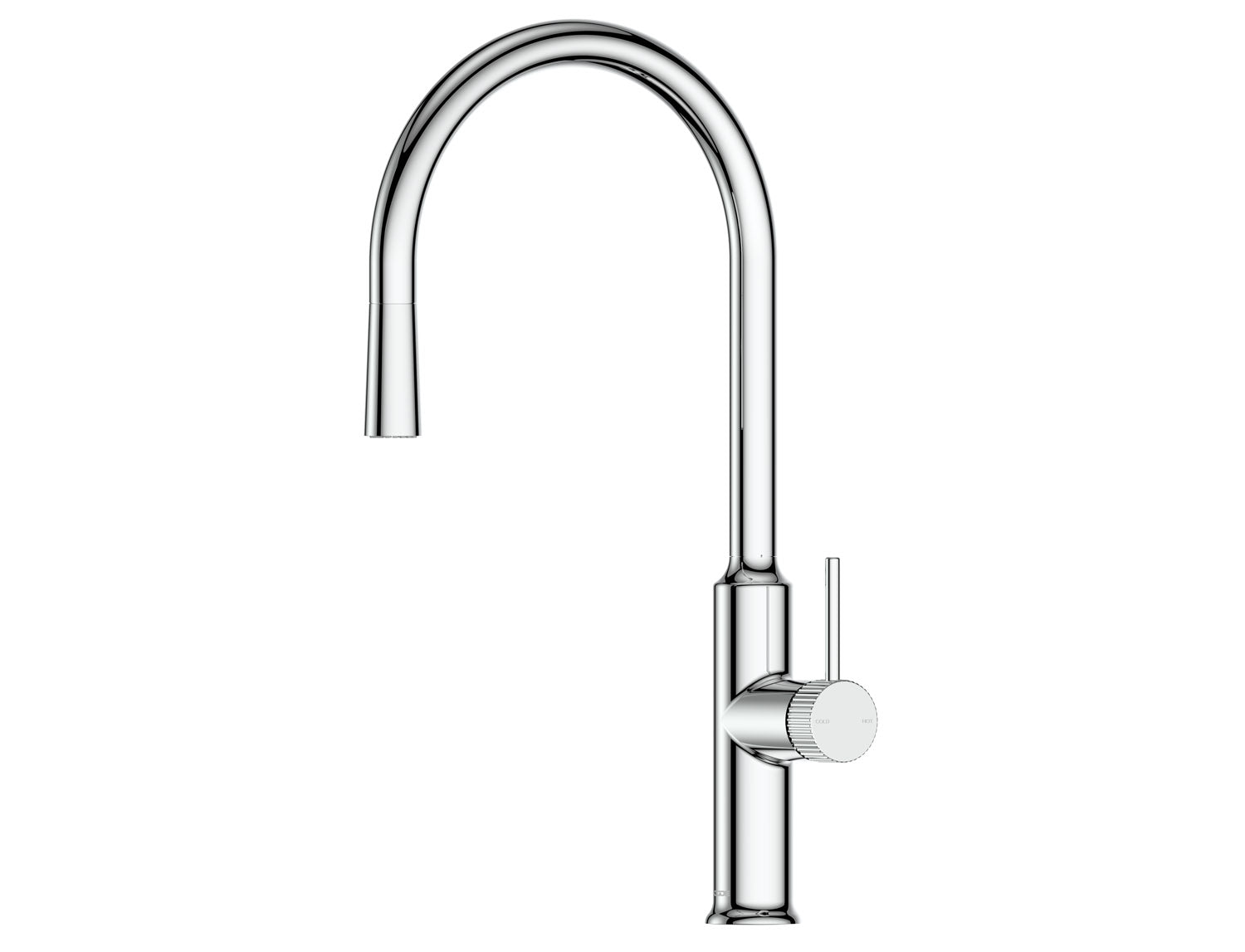 NATURE PIPER PULL DOWN SINK MIXER | TEXTURED HANDLE