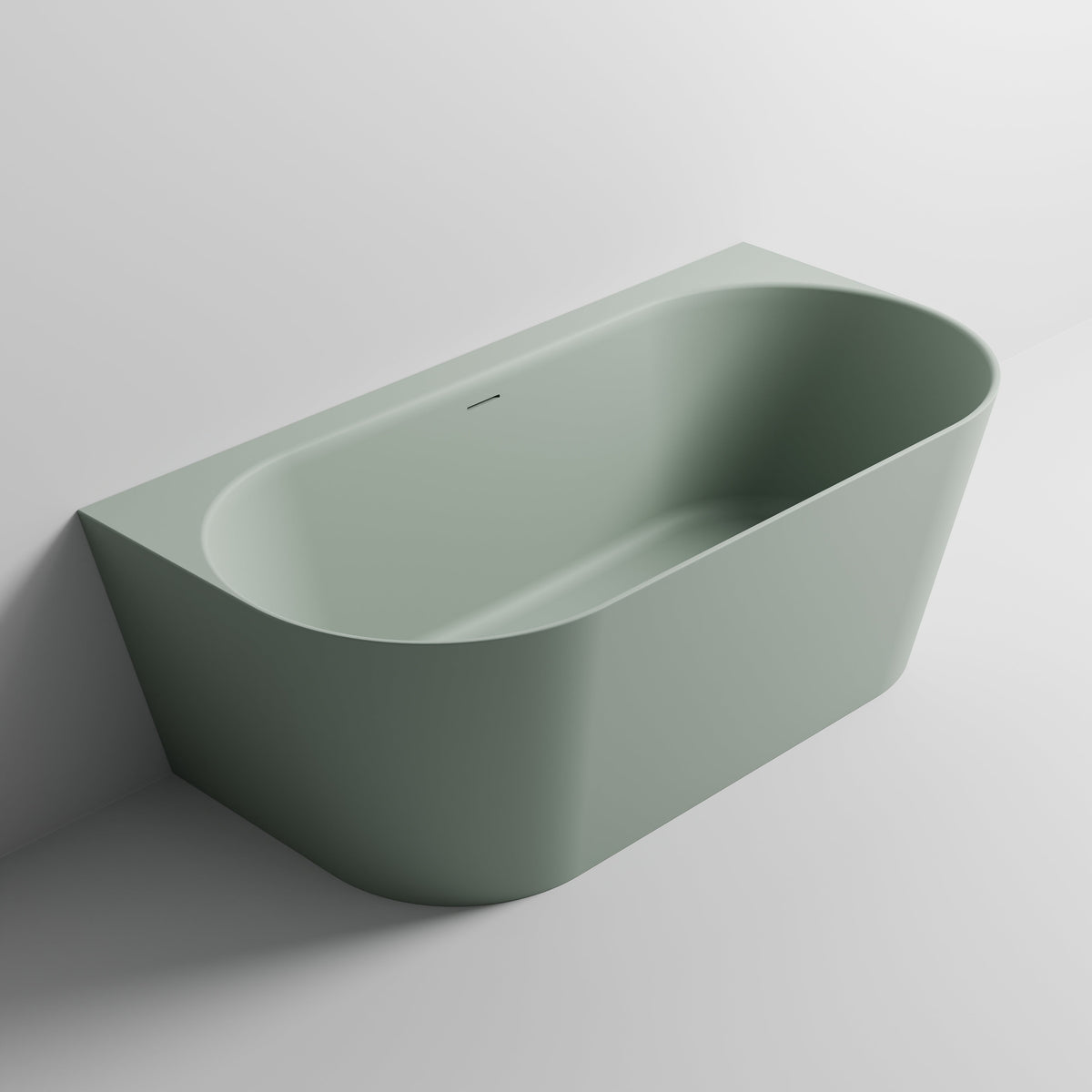 Villastone Lineare 1600 Back To Wall Bath