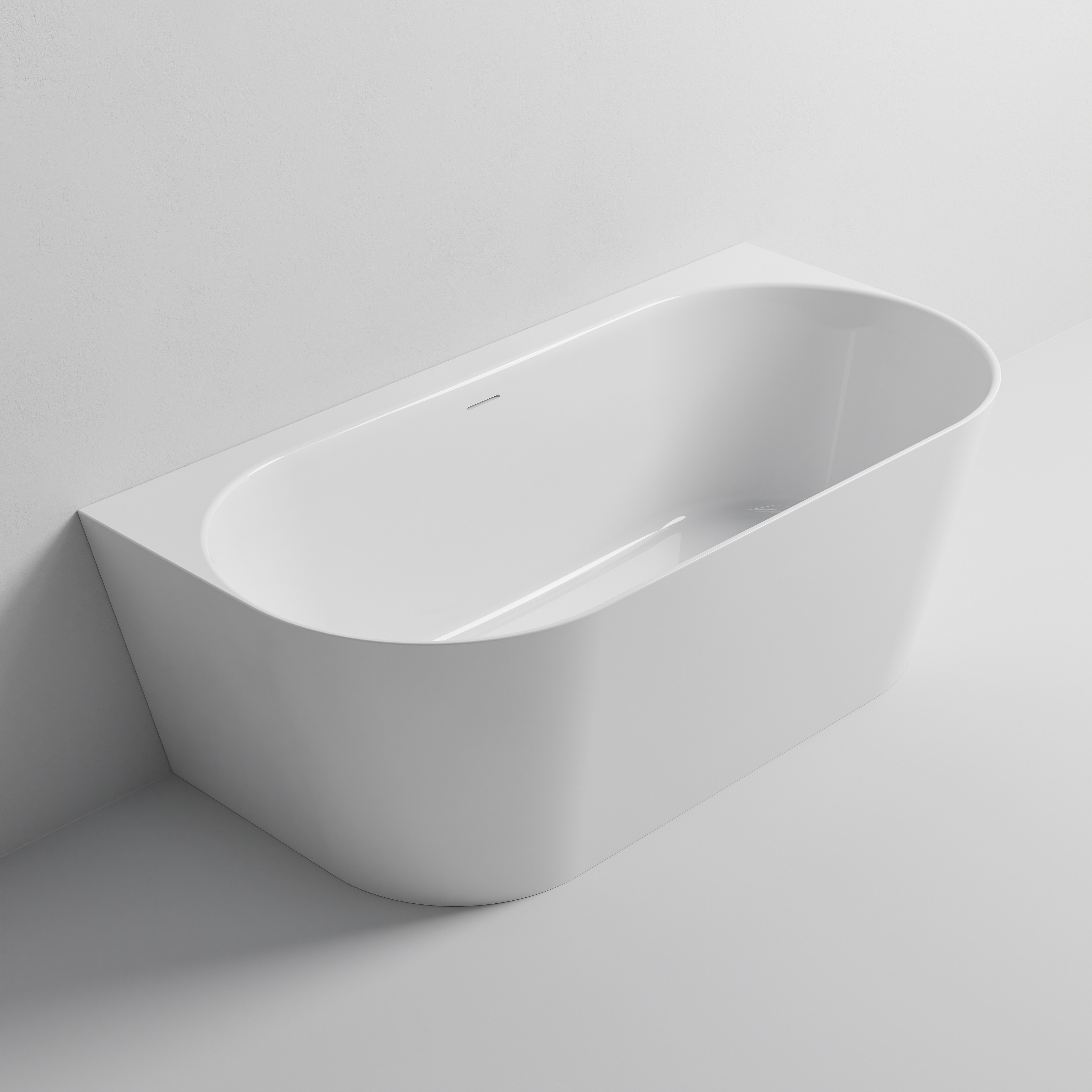 CODE VILLASTONE LINEARE 1600 BACK TO WALL BATH