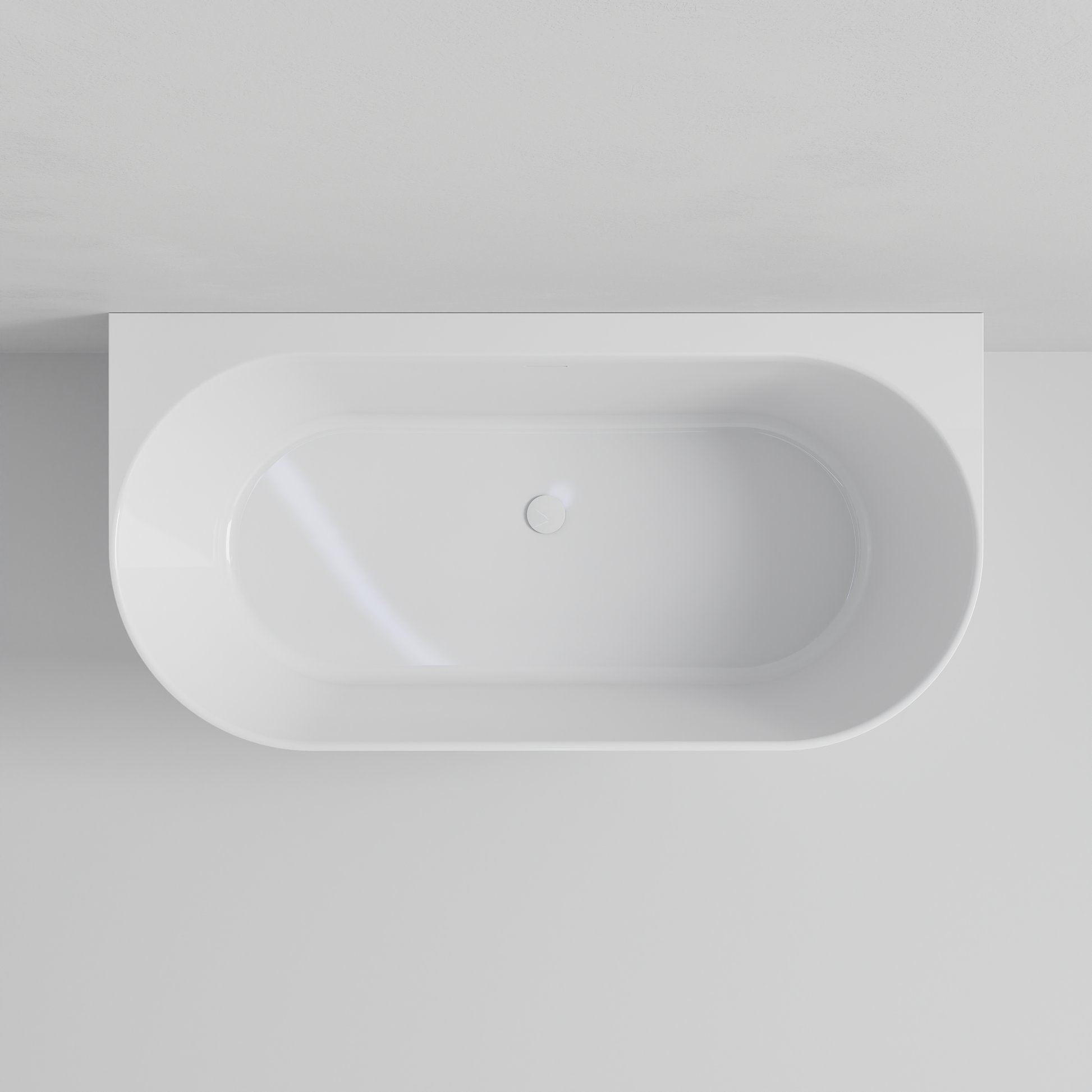 CODE VILLASTONE LINEARE 1600 BACK TO WALL BATH