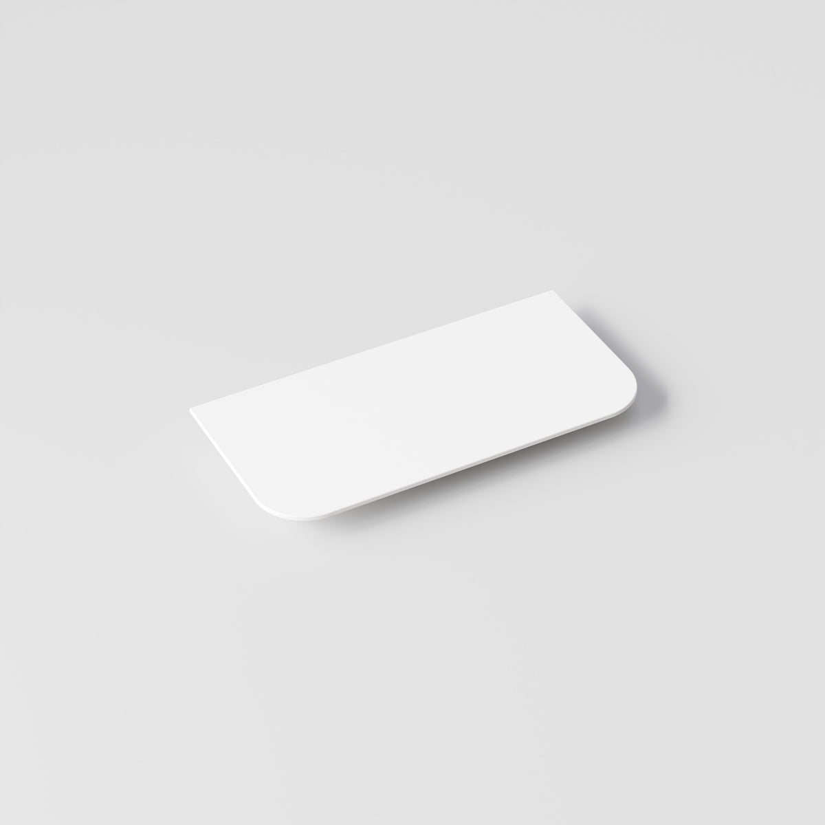 Nature 1000 Villastone solid surface vanity top with two curved corners