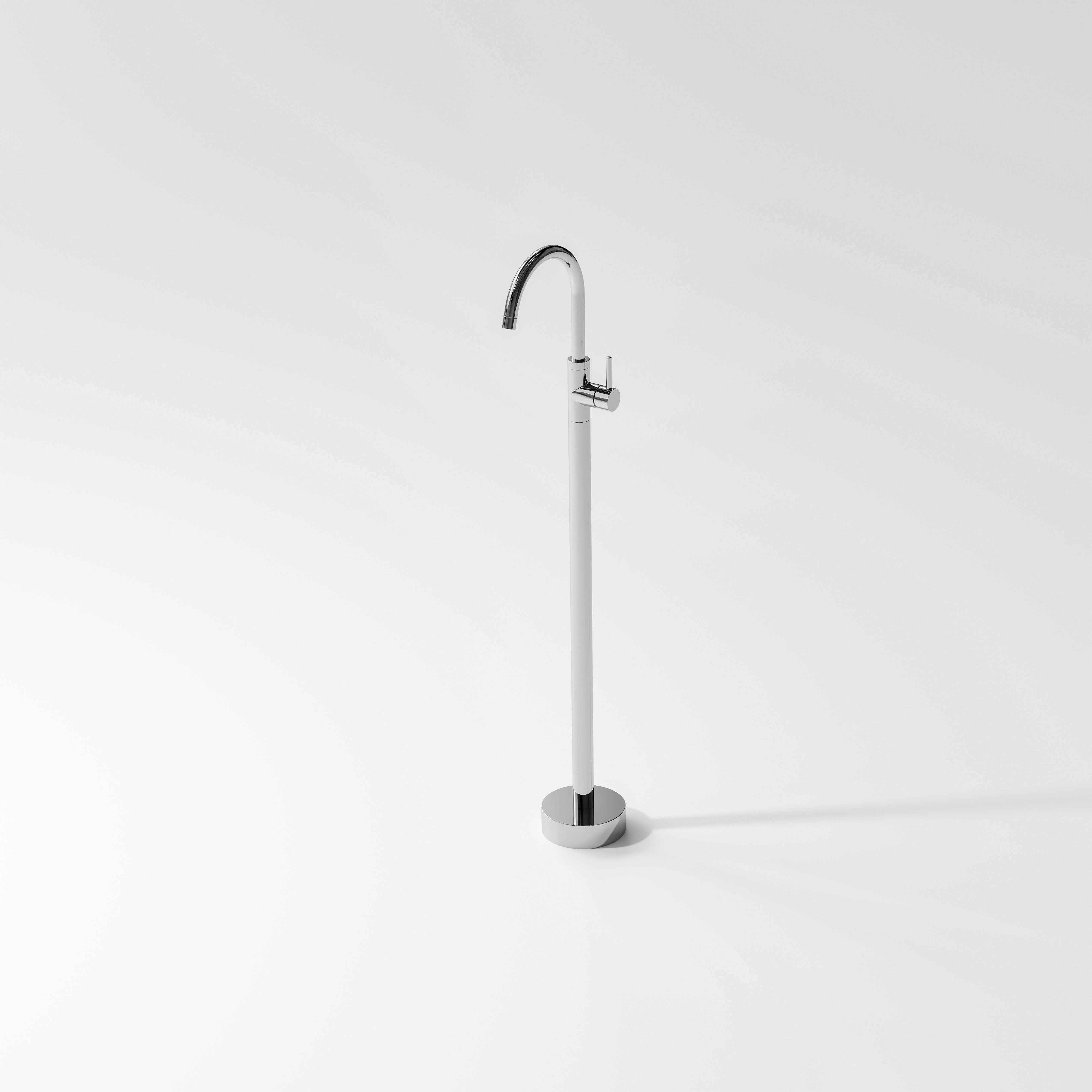 Code Versa Floorstanding Bath Filler with Mixer