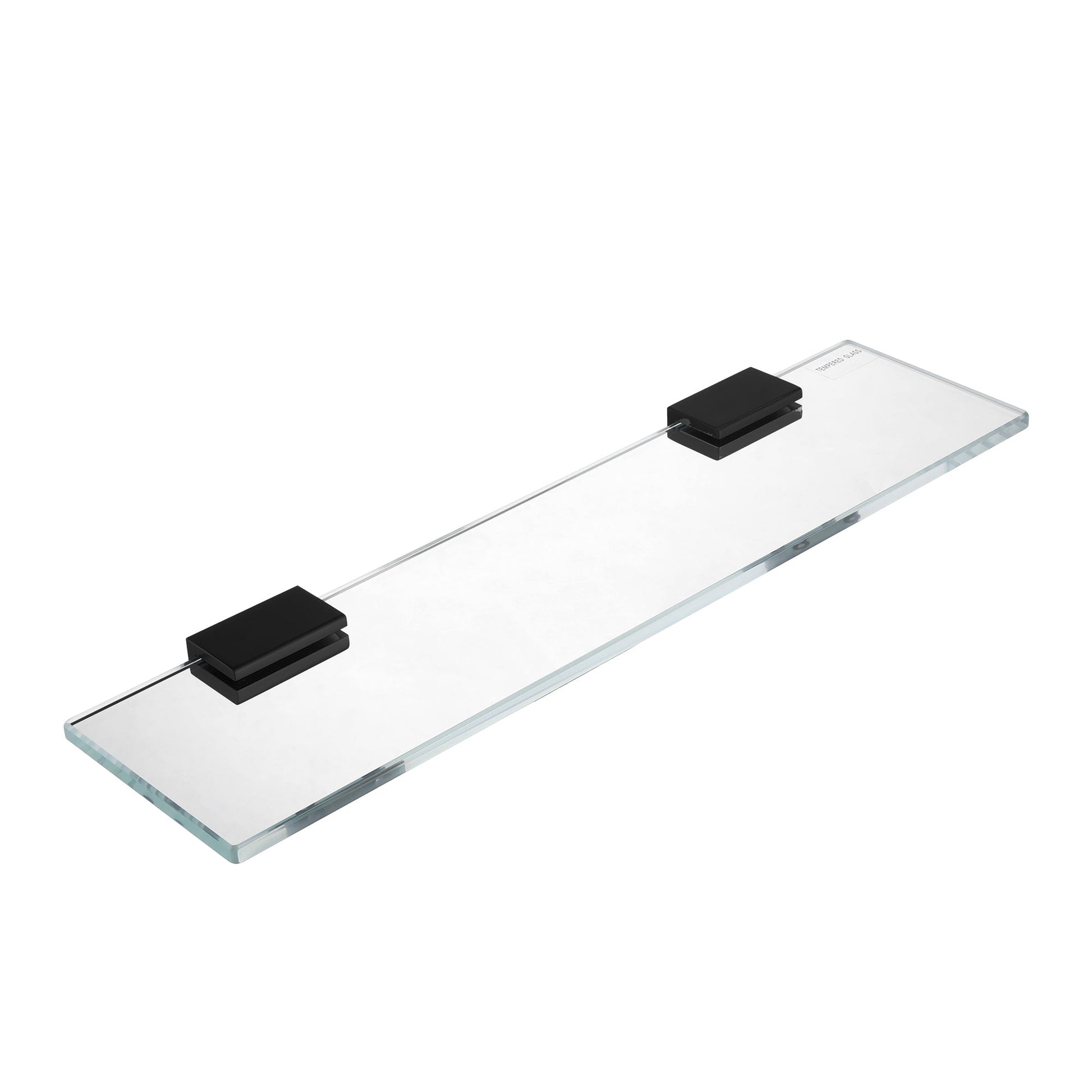 CODE VERSA 400 RECTANGLE GLASS BATHROOM SHELF - 7 COLOURS
