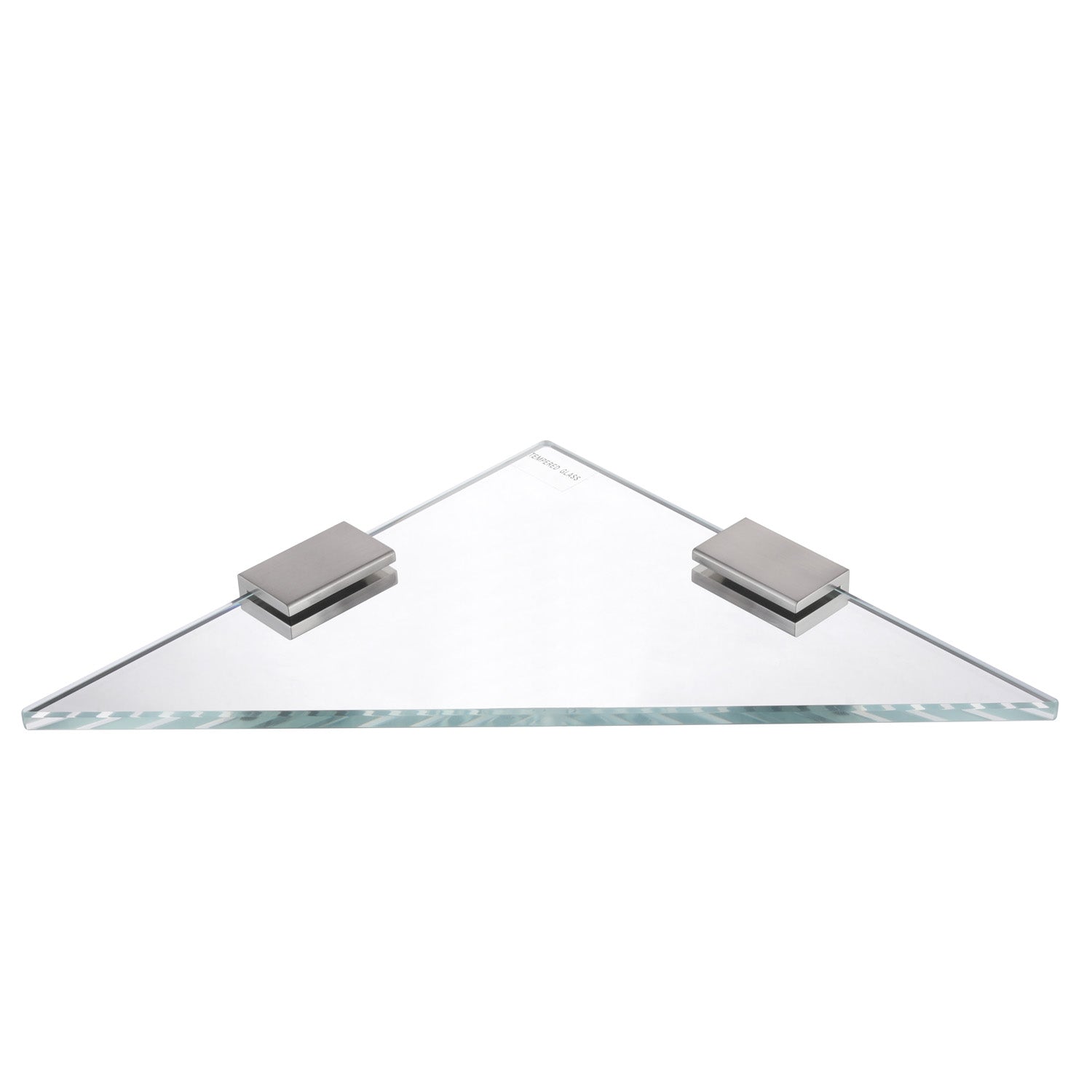 CODE VERSA 250 TRIANGLE GLASS BATHROOM SHELF - 7 COLOURS