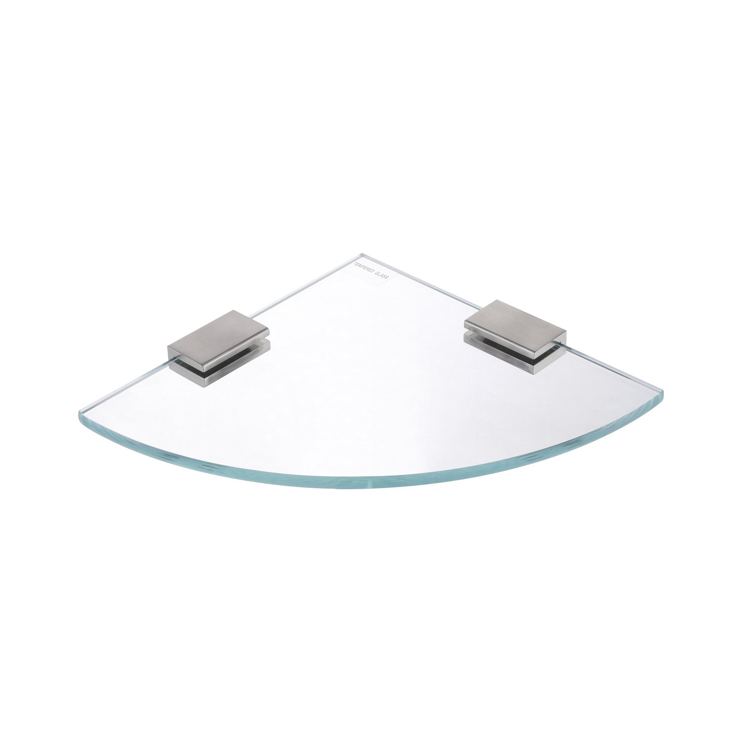 CODE VERSA 220 ROUND BATHROOM GLASS SHELF - 7 COLOURS