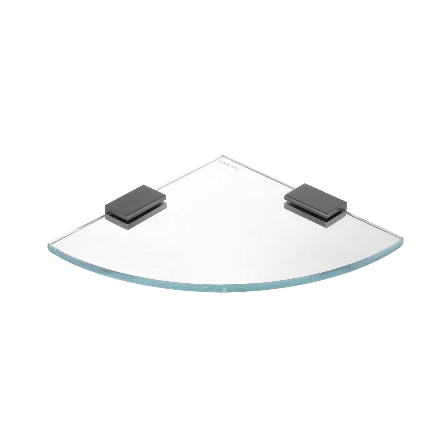 CODE VERSA 220 ROUND BATHROOM GLASS SHELF - 7 COLOURS