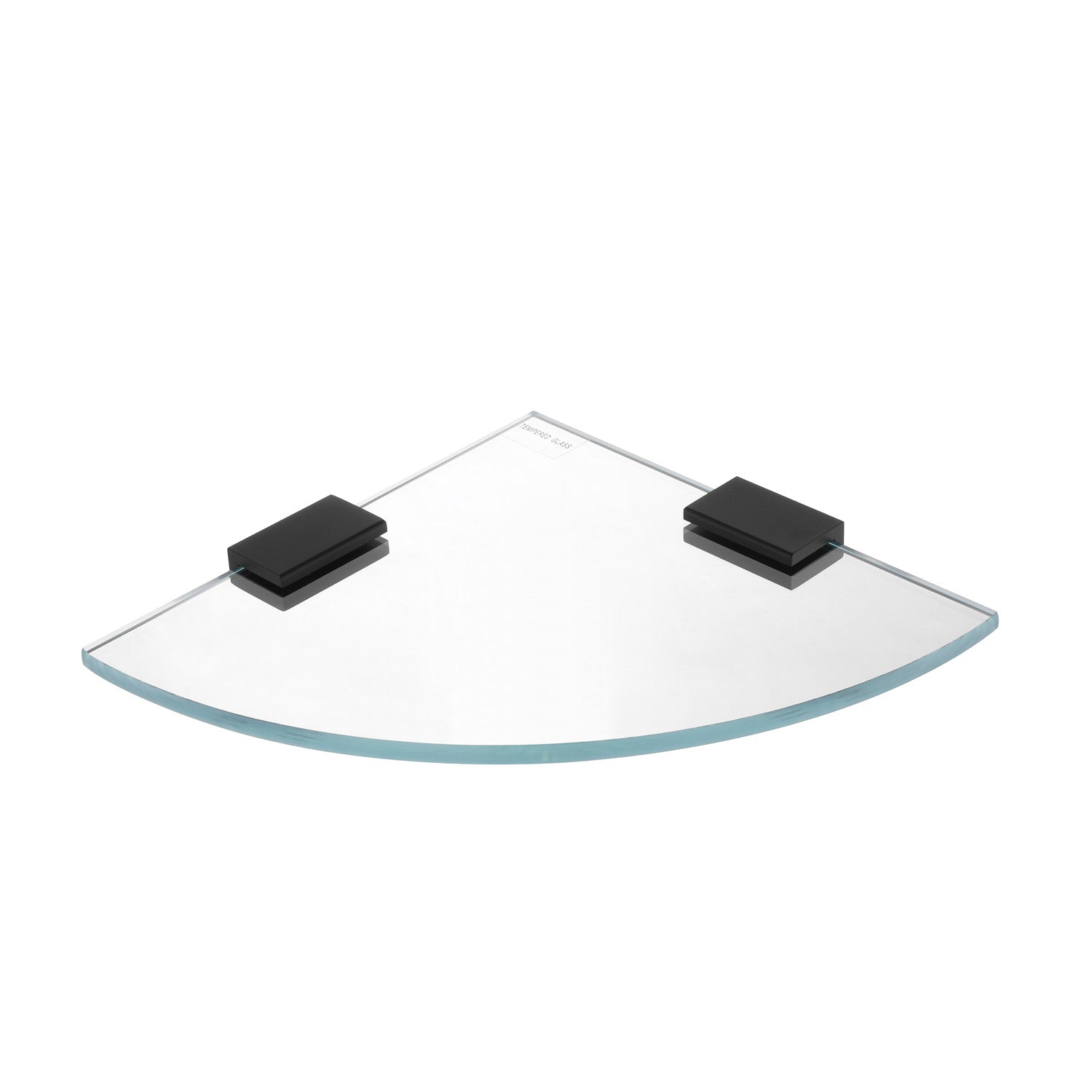 CODE VERSA 220 ROUND BATHROOM GLASS SHELF - 7 COLOURS