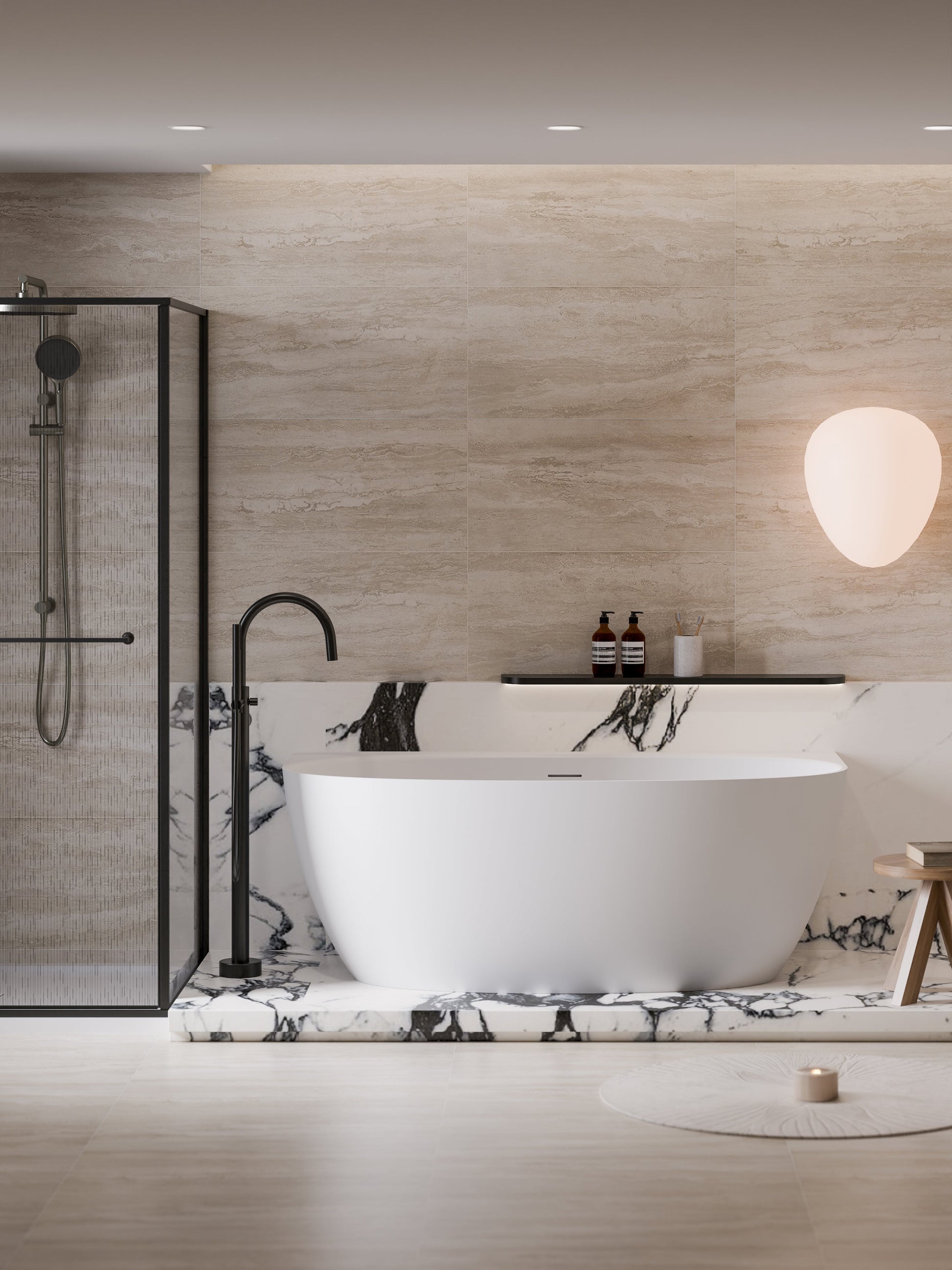 CODE CERVO 1600 BACK TO WALL BATH