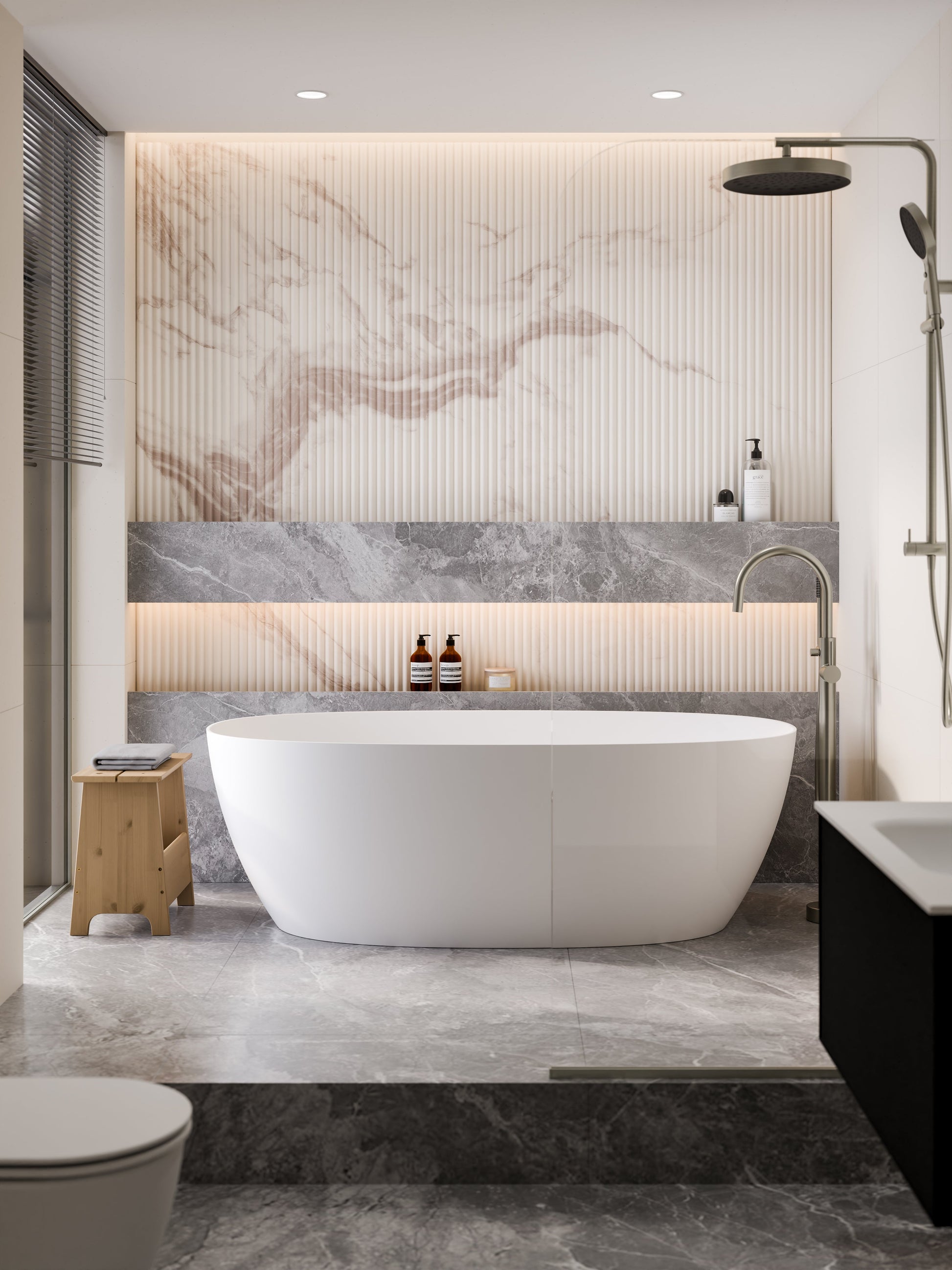CODE ENDURA CERVO 1700 ACRYLIC FREESTANDING BATH