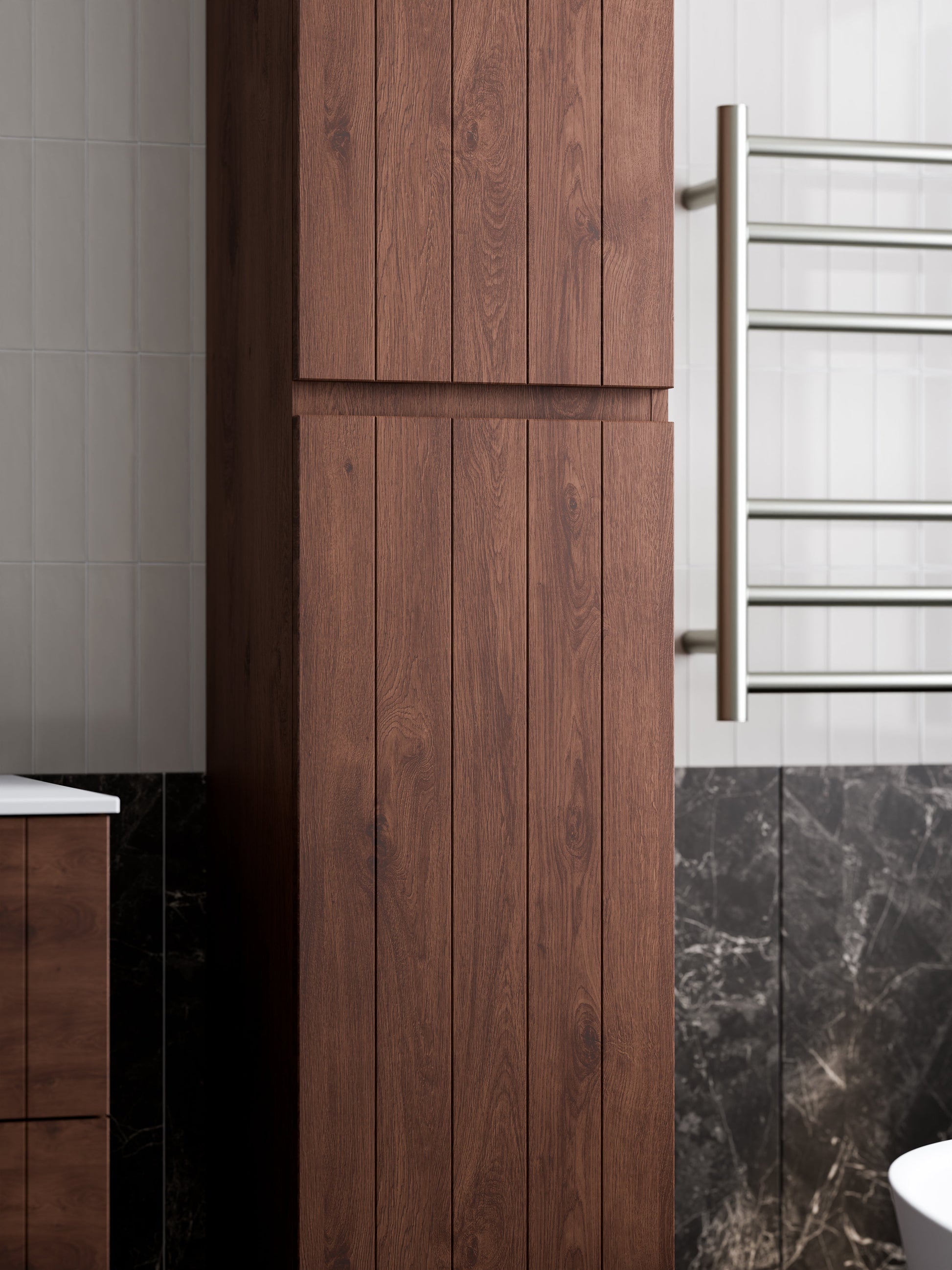Lineare Tall Bathroom Cabinet | Coastal Front