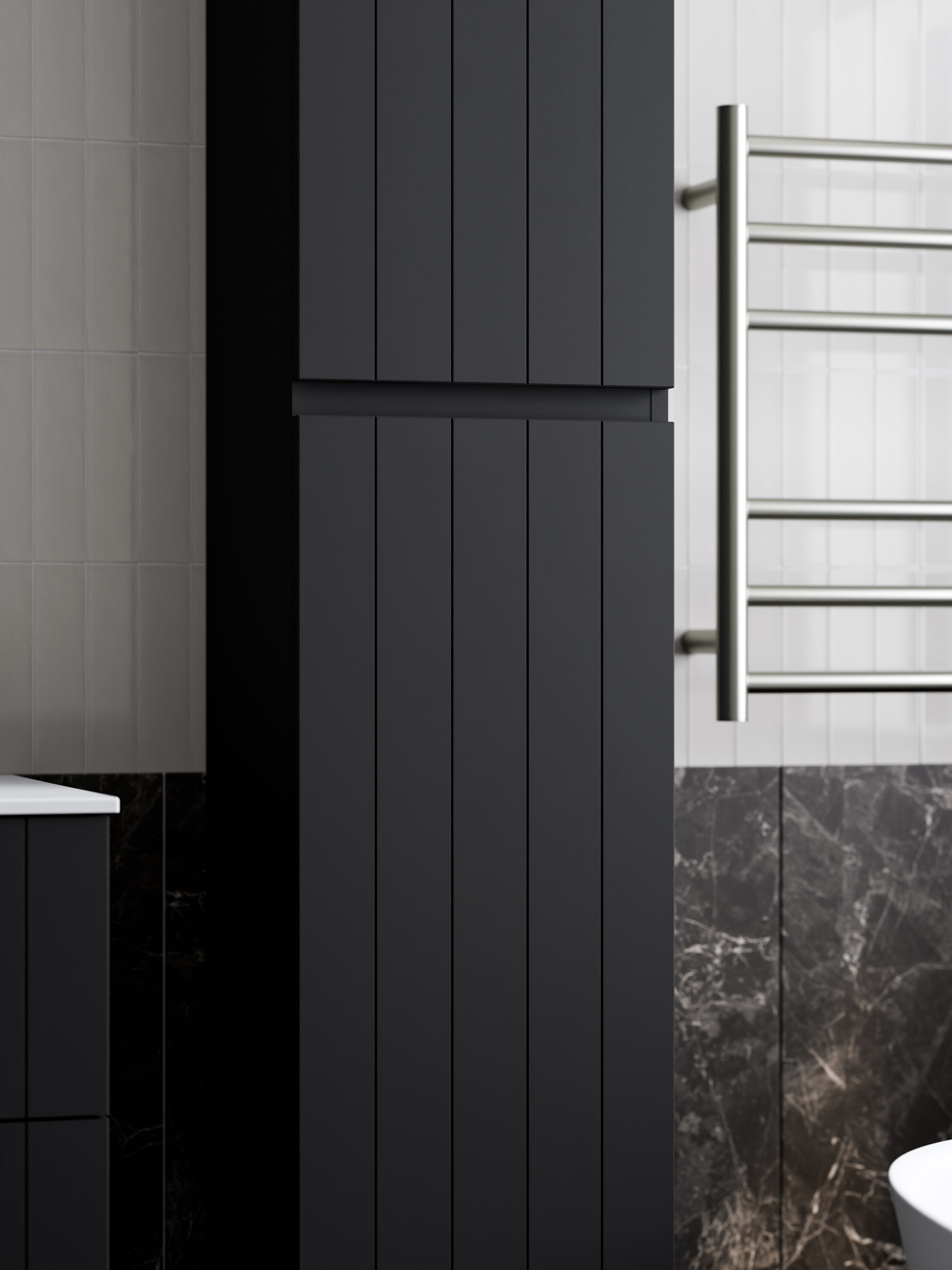 Lineare Tall Bathroom Cabinet | Coastal Front