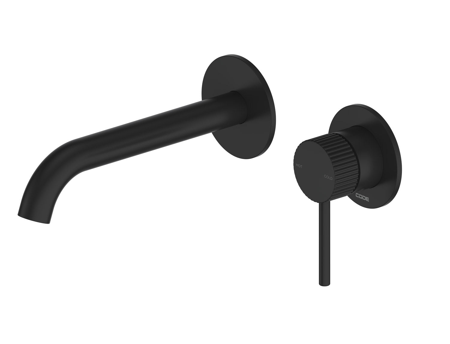 CODE NATURE PIPER WALL & BASIN MIXER | TEXTURED HANDLE