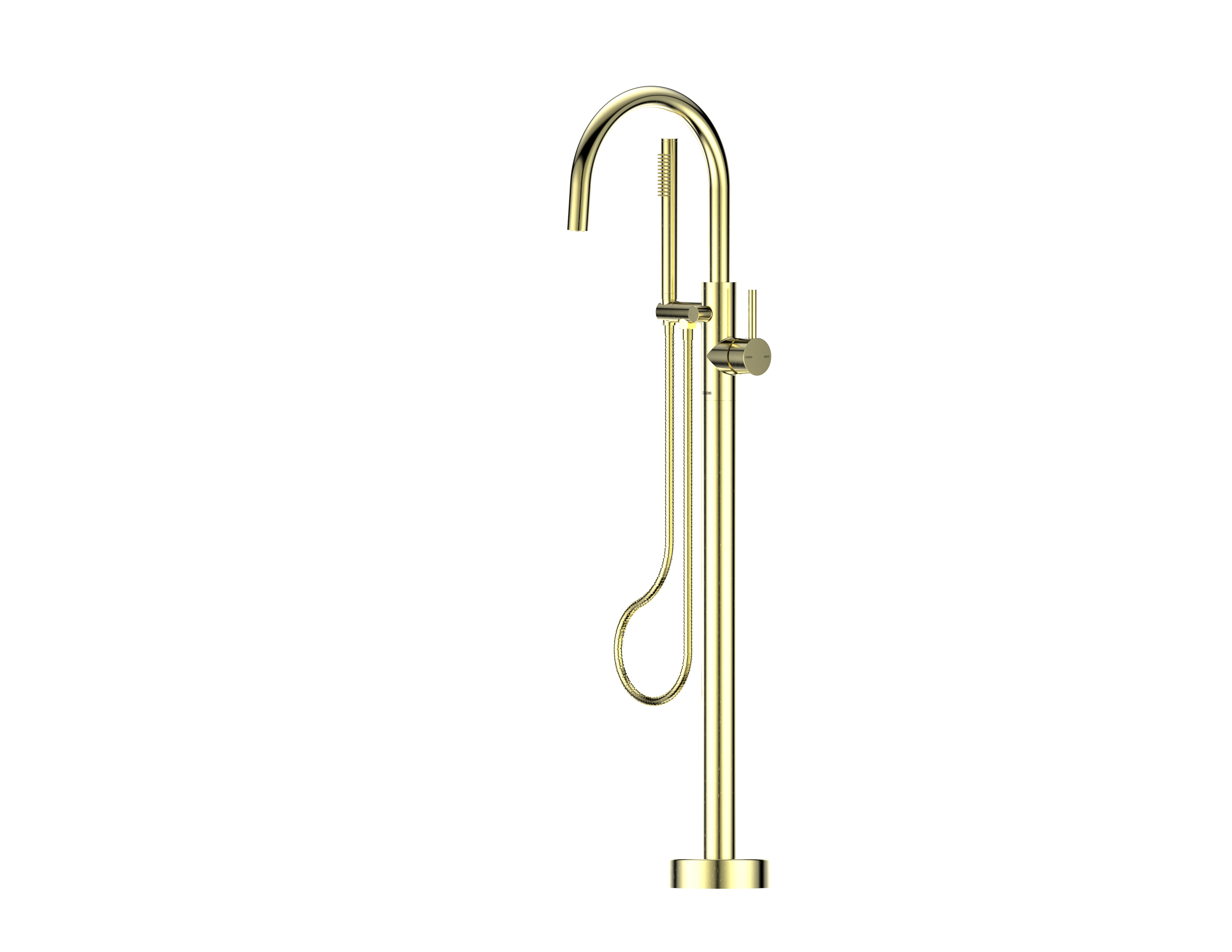 Code Nature Floorstanding Bath Filler | With Hand Spray