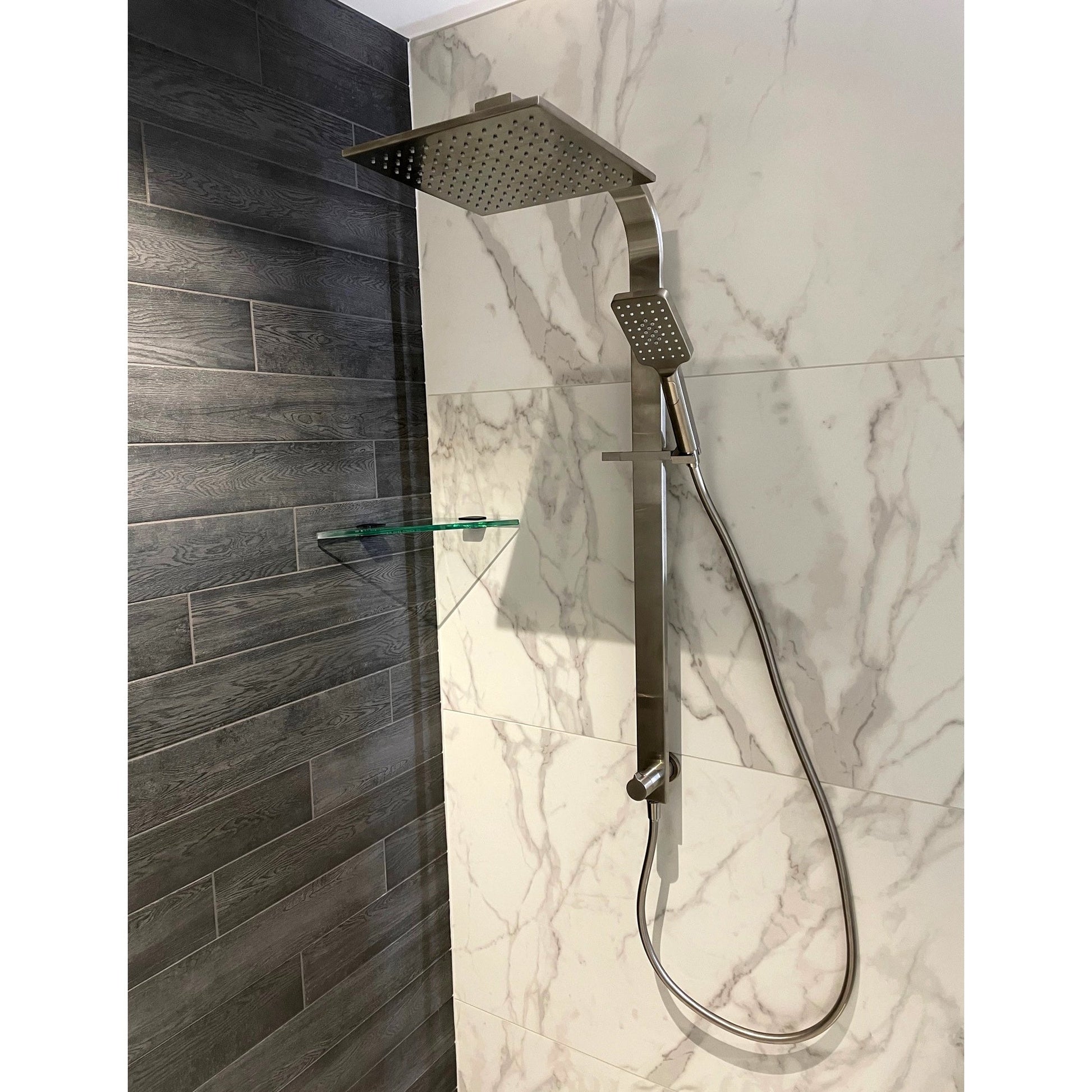 CODE PURE SQUARE SHOWER COLUMN 3 FUNCTION - 4 COLOURS