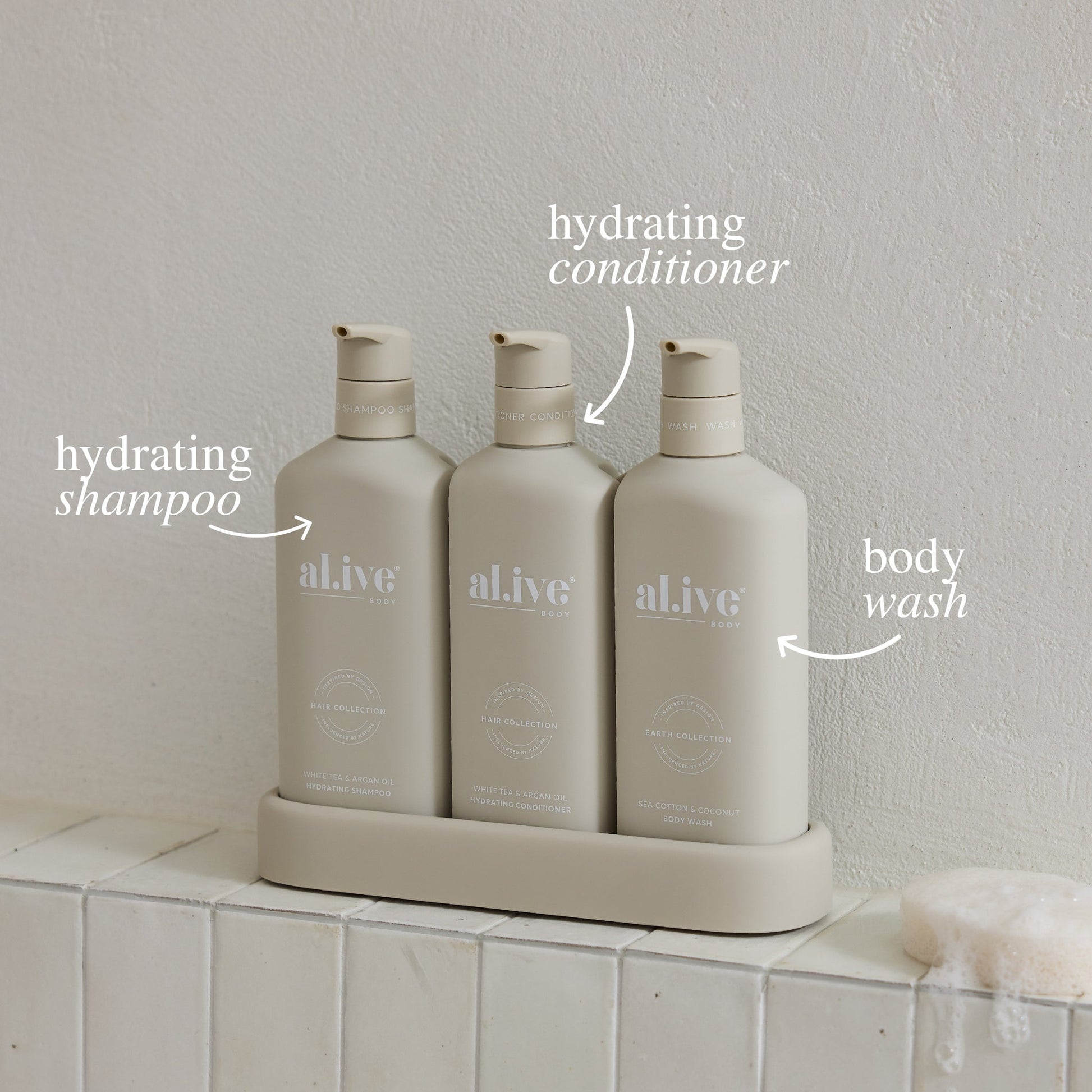 AL.IVE HAIR & BODY TRIO - HYDRATE