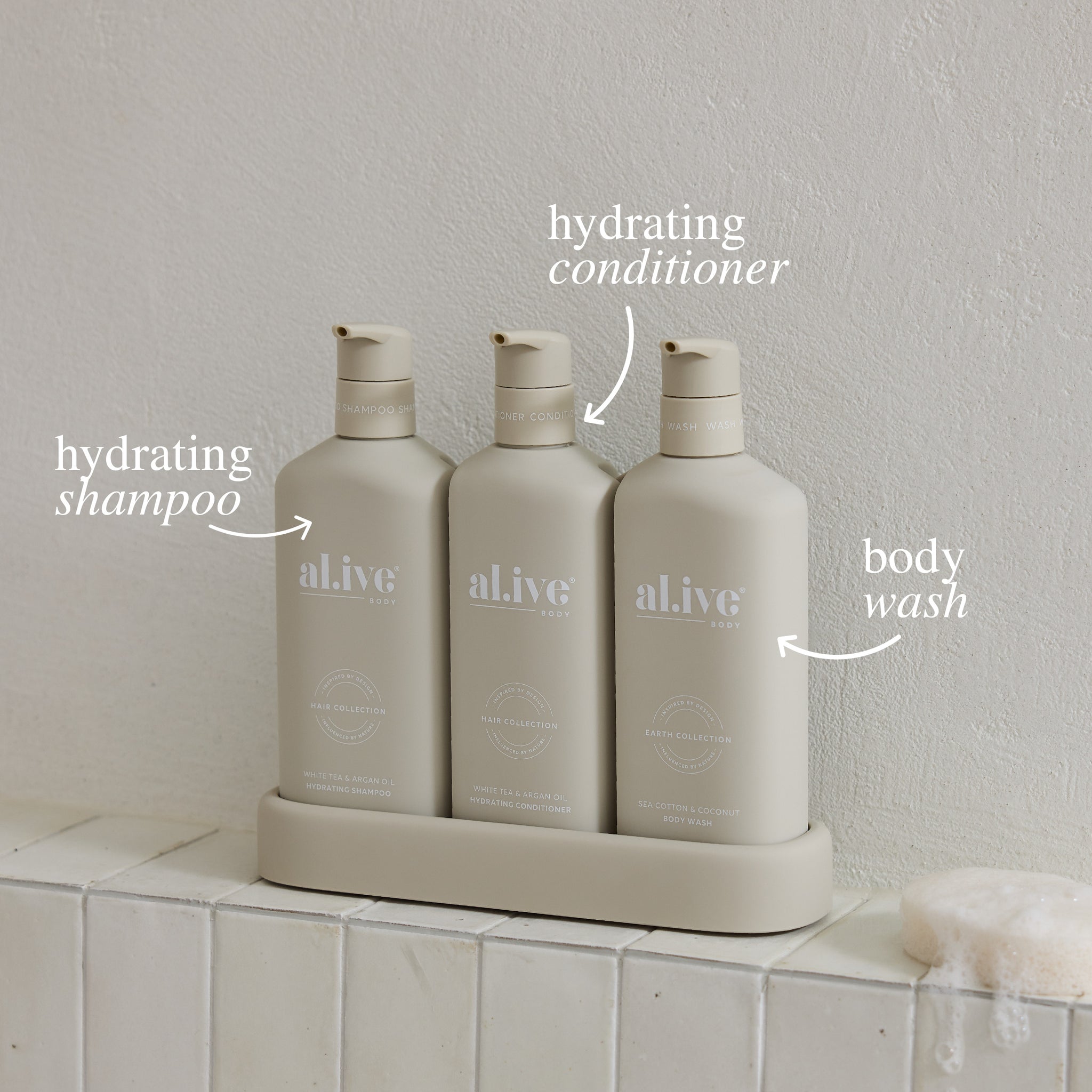 AL.IVE HAIR & BODY TRIO - HYDRATE
