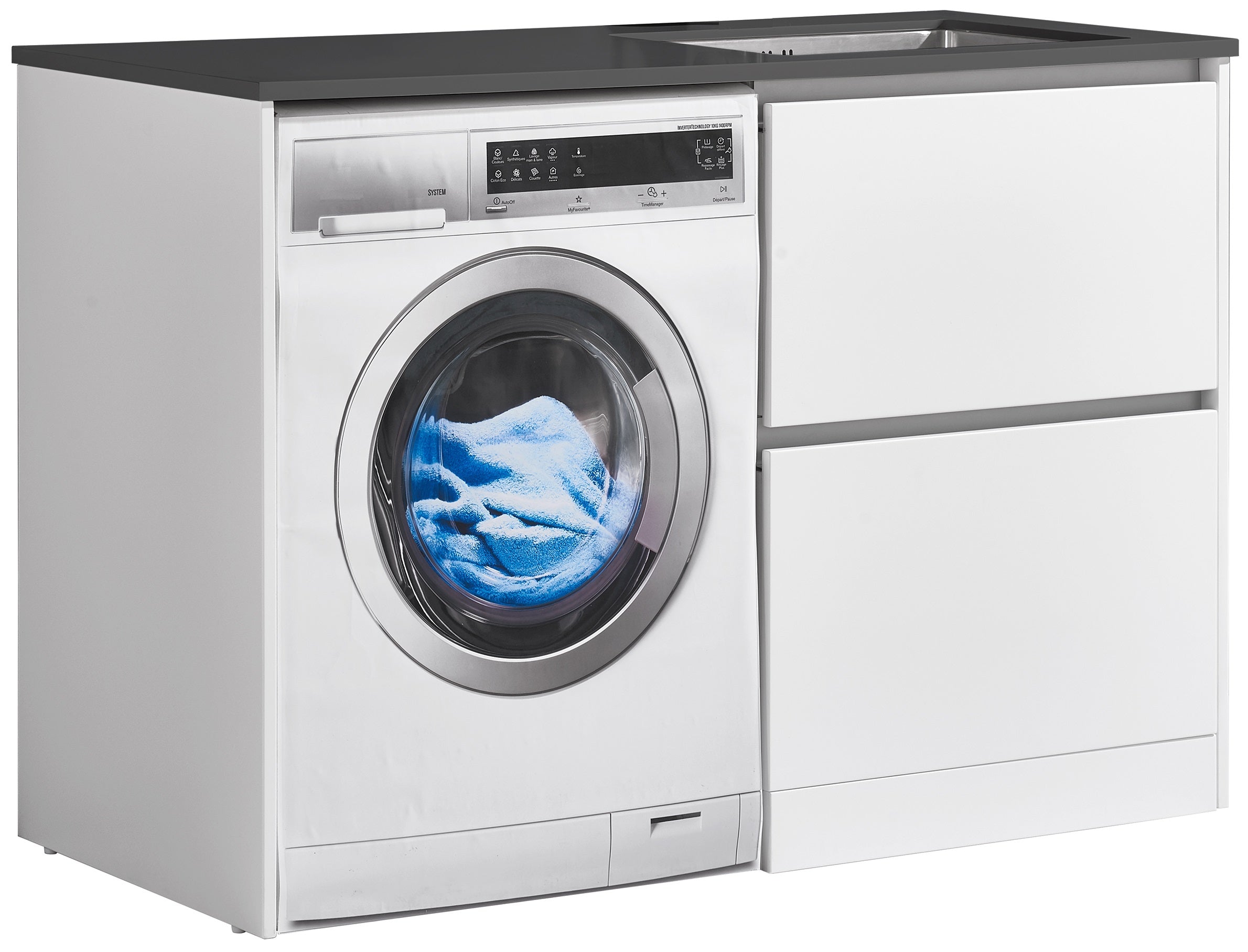 CODE VERSA 1300 LAUNDRY TUB WITH BENCH TOP