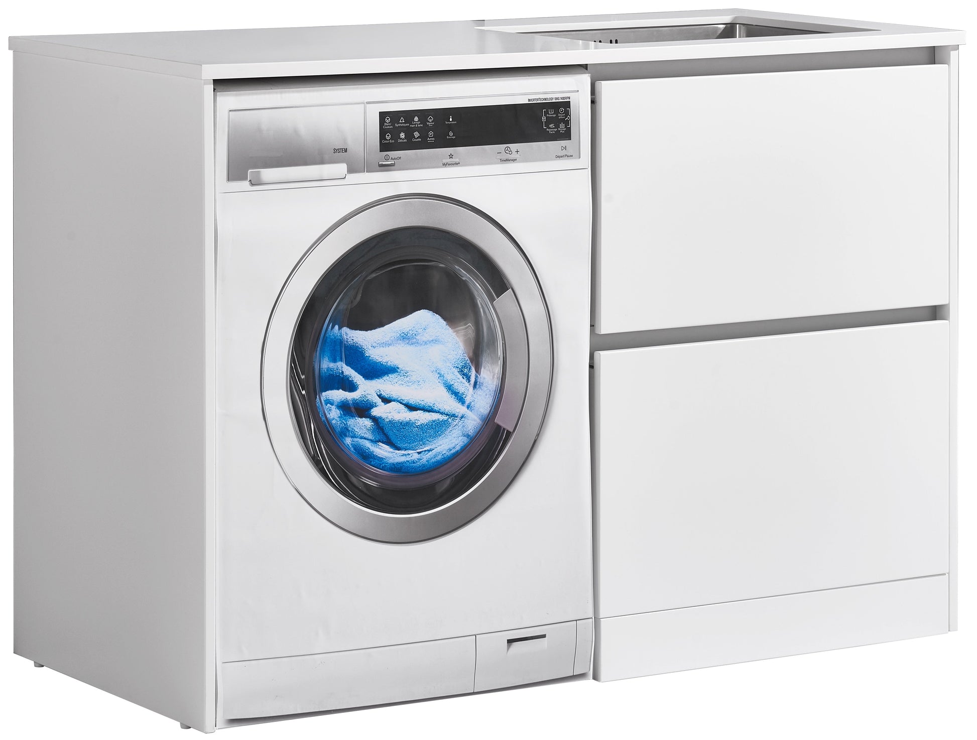 CODE VERSA 1300 LAUNDRY TUB WITH BENCH TOP