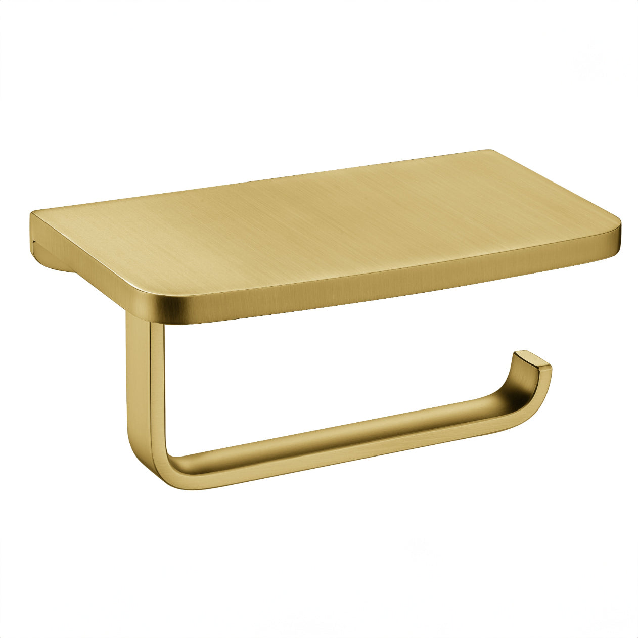 WATERWARE CUBIC TOILET ROLL HOLDER WITH SHELF