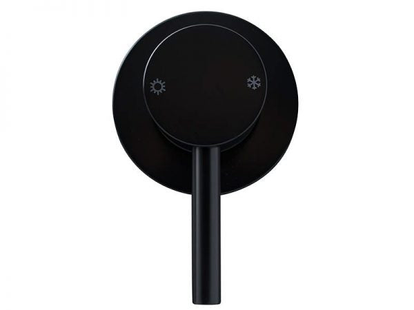 WATERWARE CARBON SHOWER OR BATH MIXER BLACK