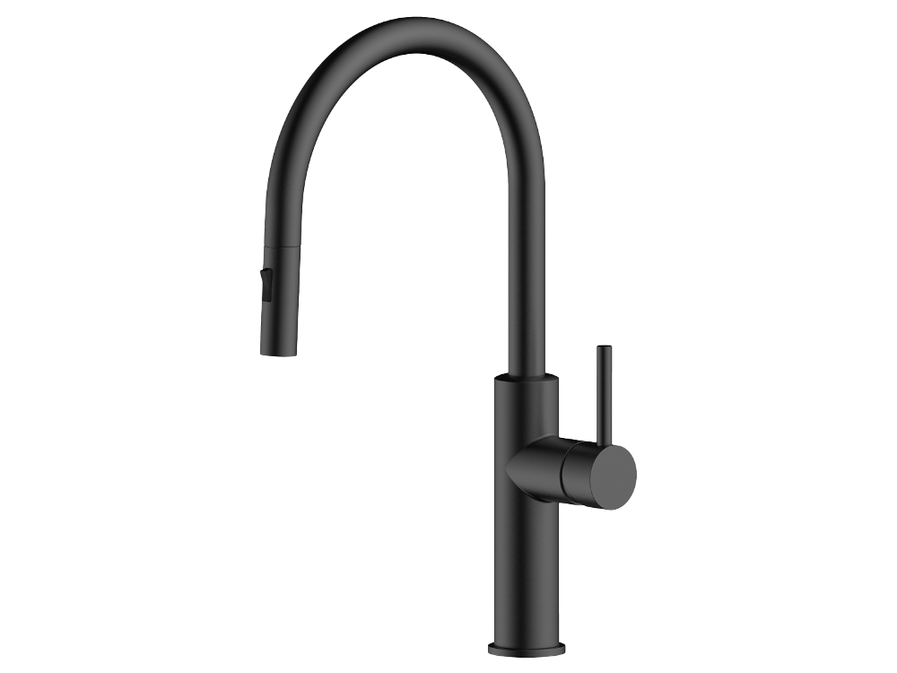 Waterware Pioneer Gooseneck Pullout Kitchen Mixer