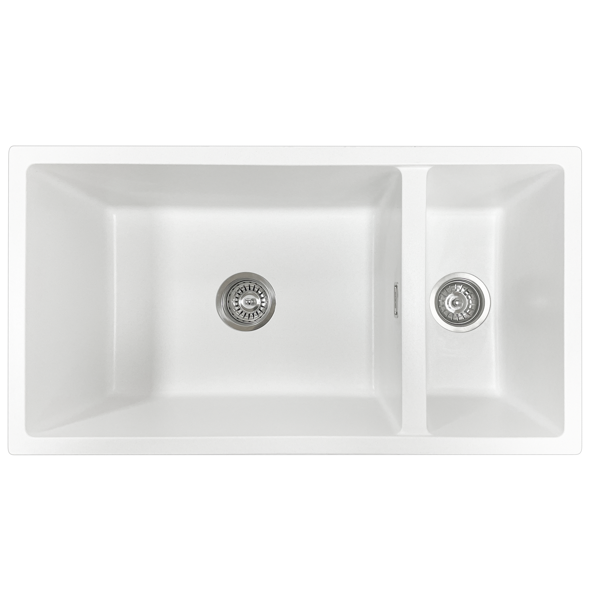 CODE AURA 450 DOUBLE BOWL GRANITE SINK - 3 COLOURS