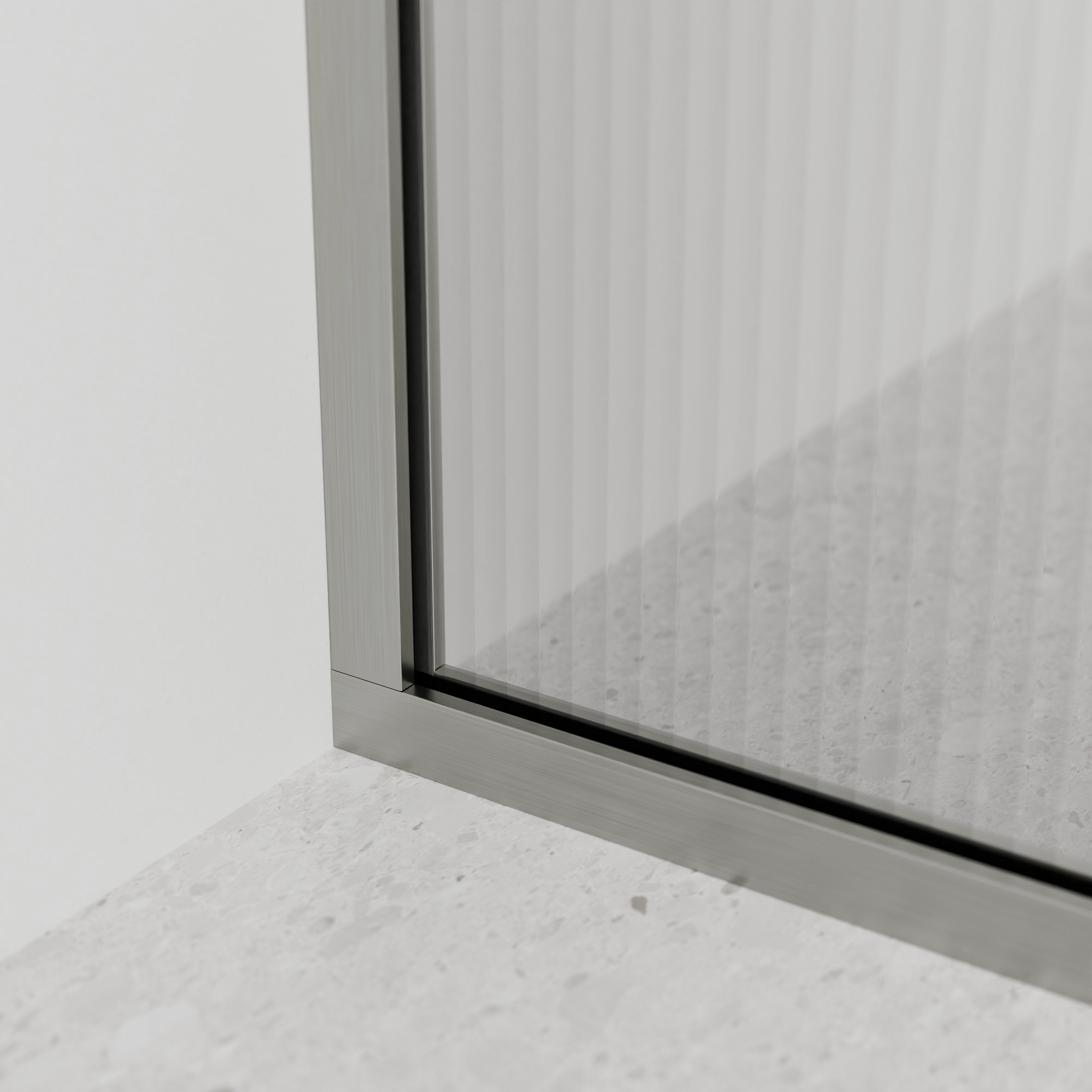 Code Pillar Shower Screen Glass Range | 1200MM