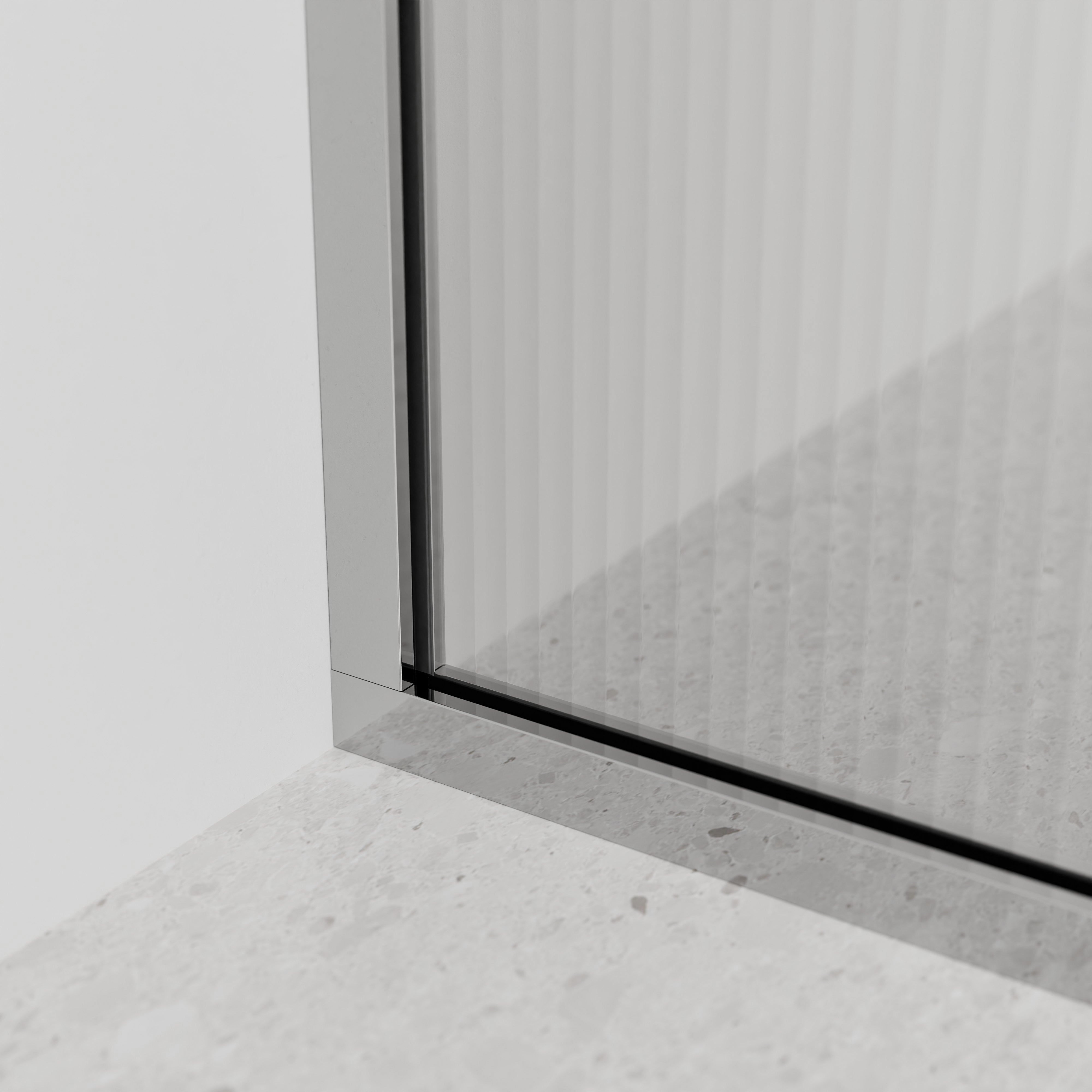Code Pillar Shower Screen Glass Range | 1200MM