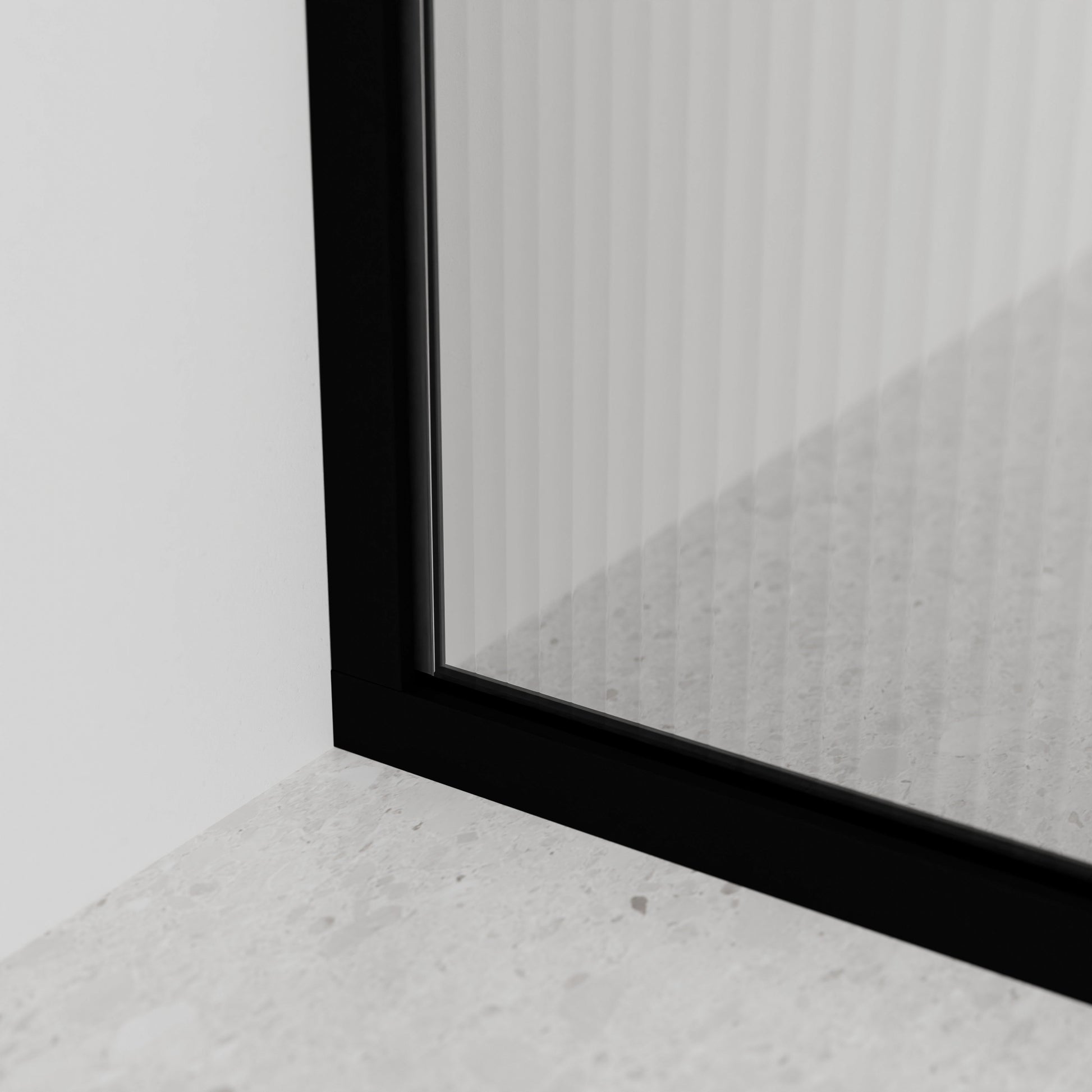 Code Pillar Shower Screen Glass Range | 1050MM