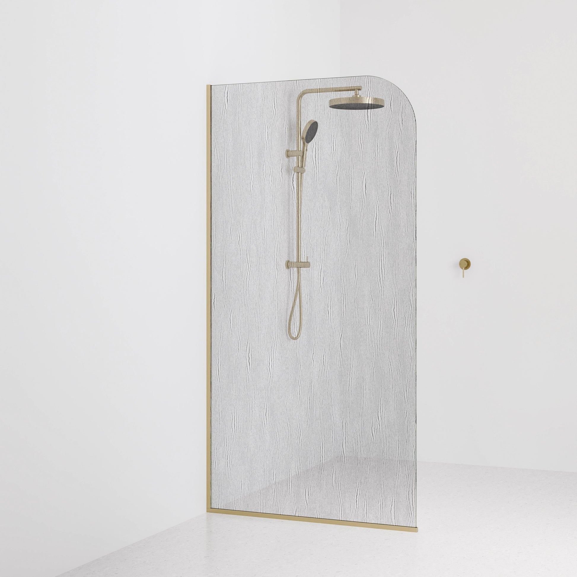 Code Allure Shower Screen Glass Range| 1050mm