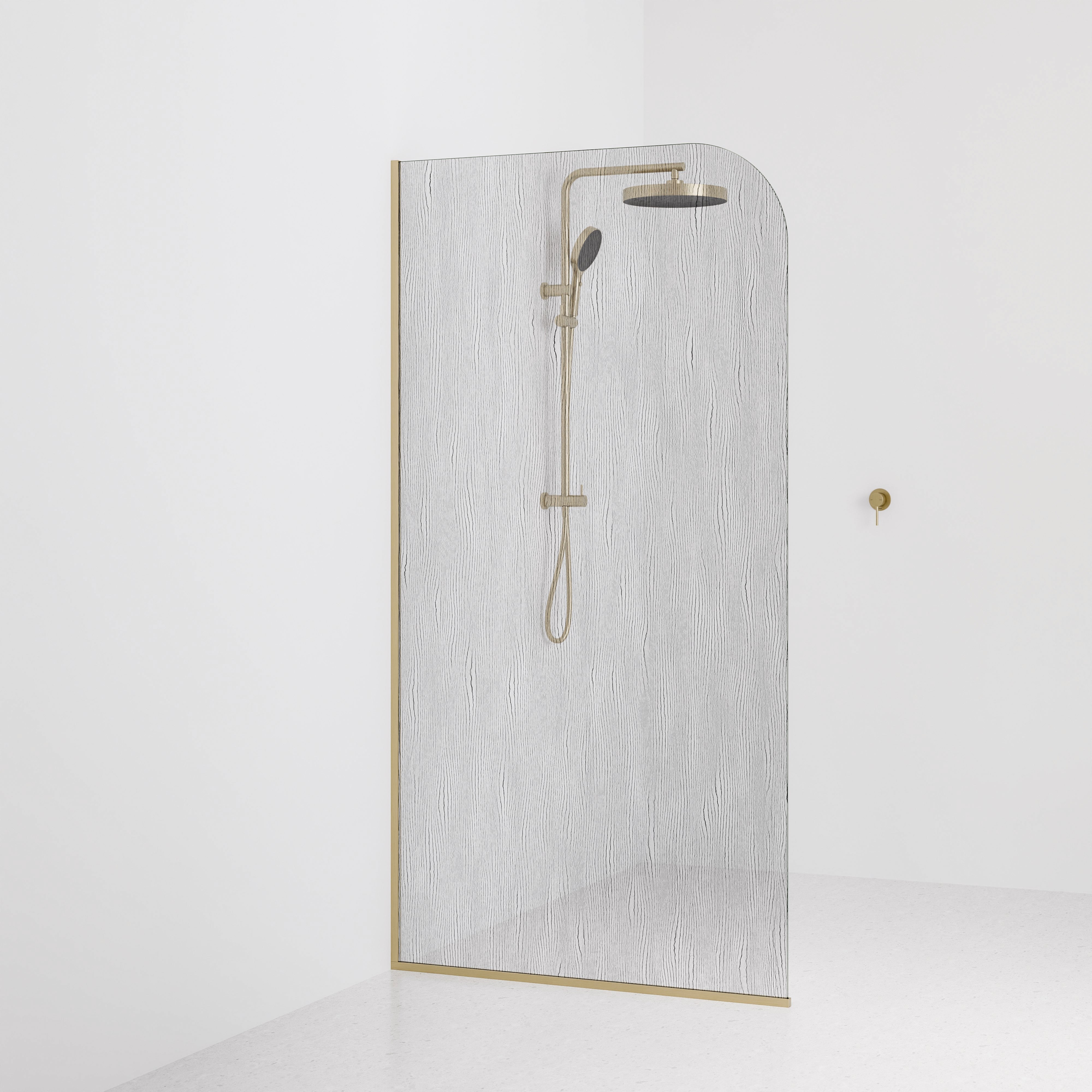Code Allure Shower Screen Glass Range| 1050mm