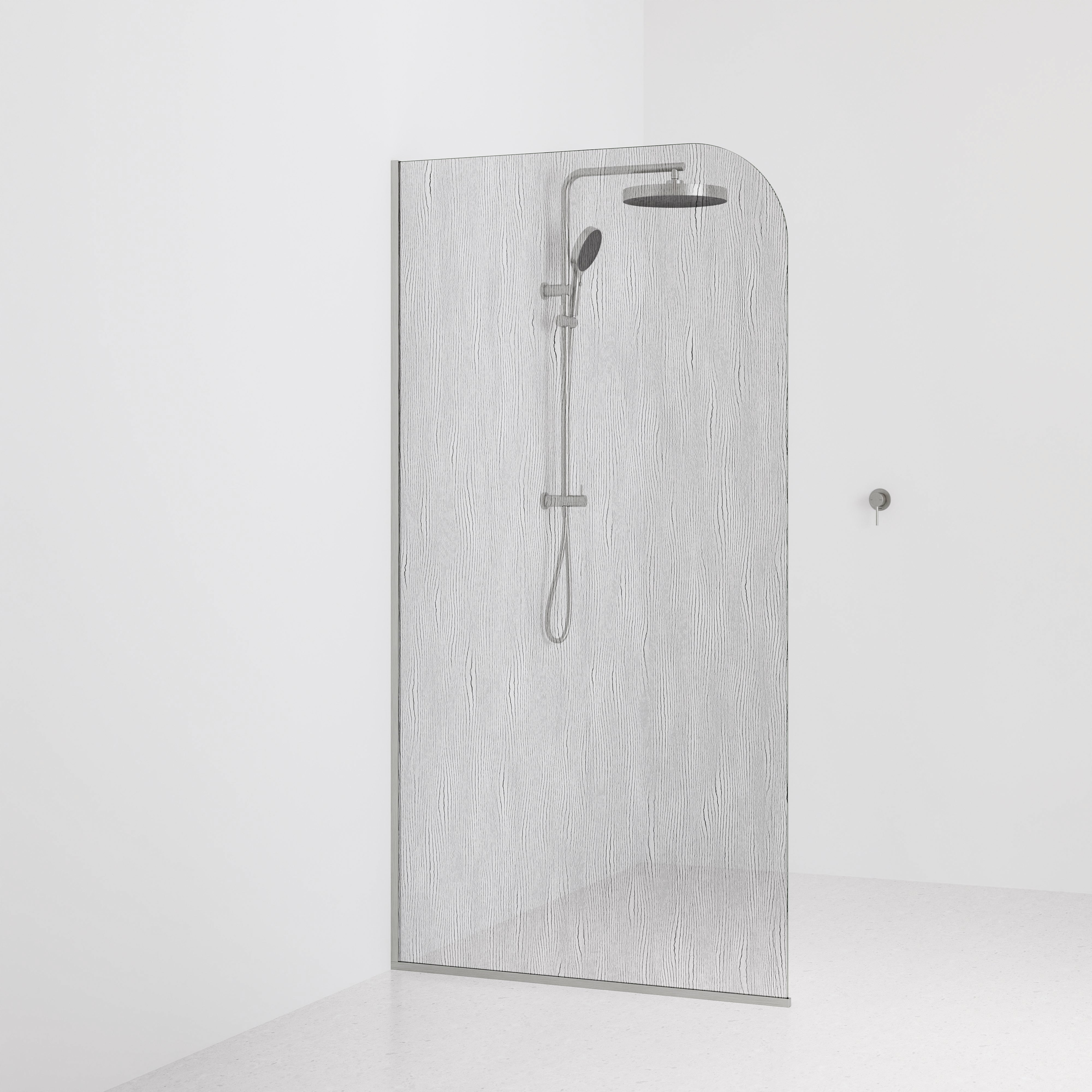Code Allure Shower Screen Glass Range| 1050mm