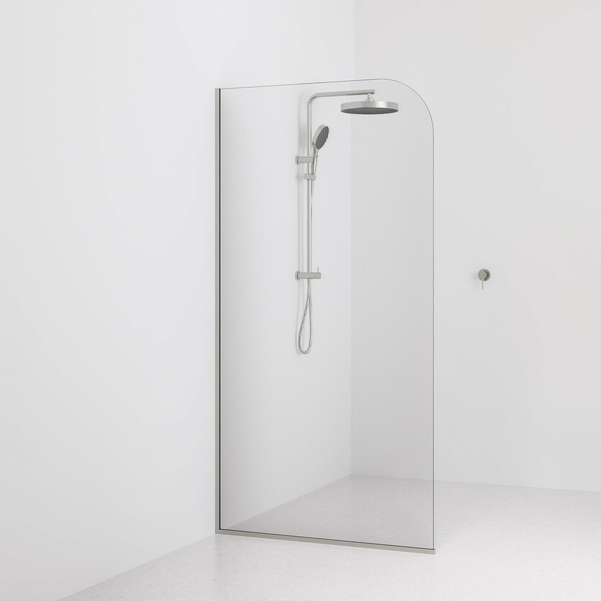 Code Pillar Shower Screen Glass Range | 1050MM