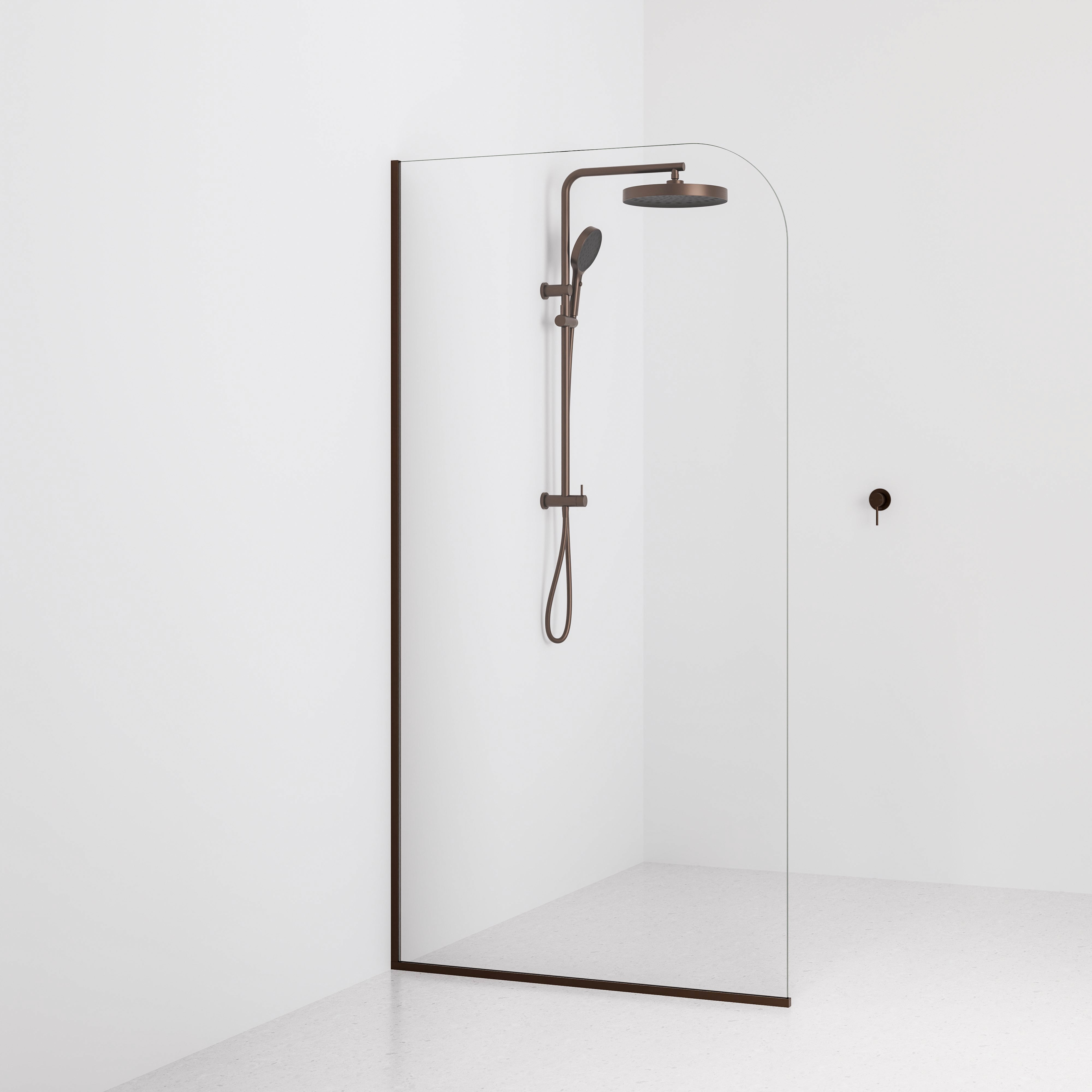 Code Super Clear Shower Screen Range | 1050mm