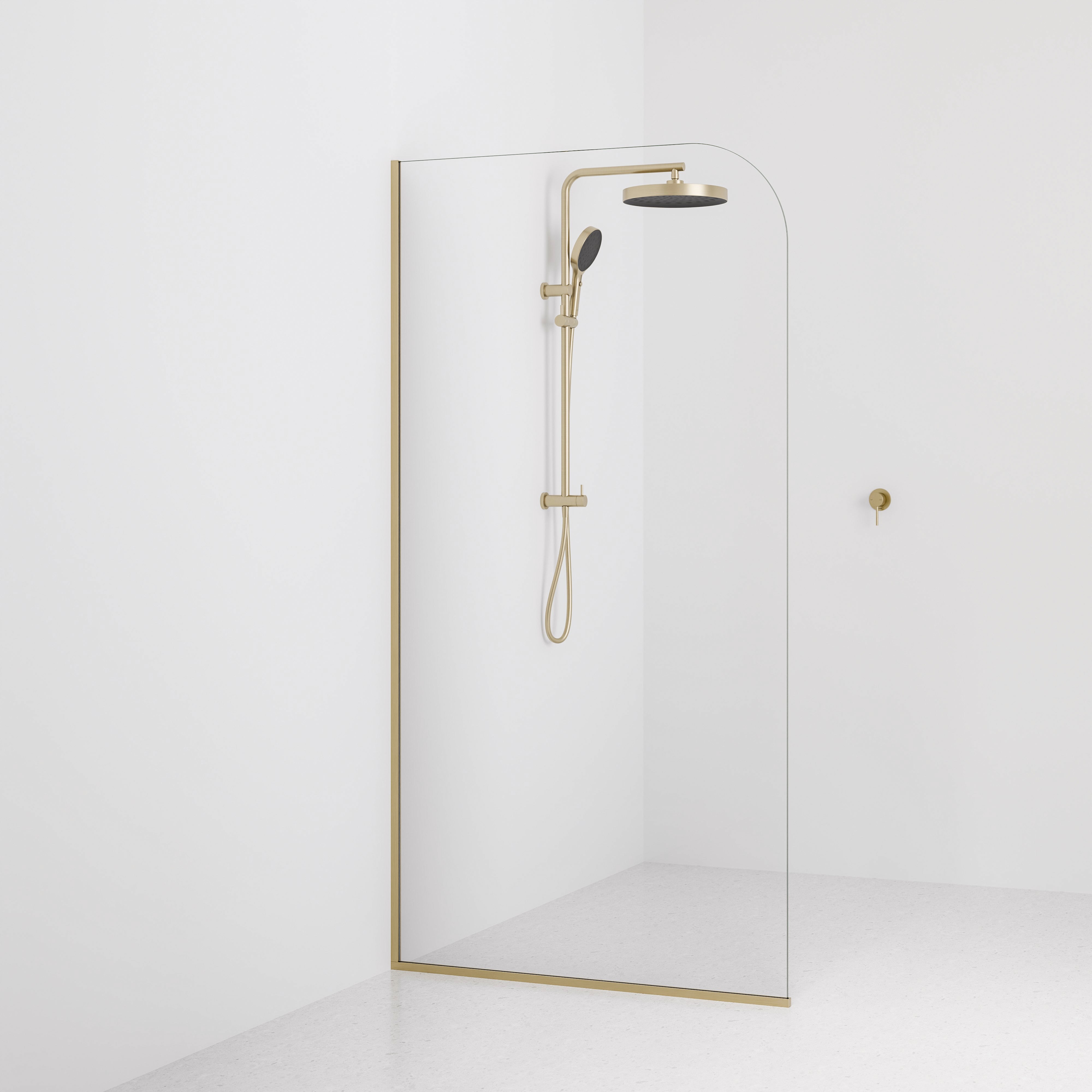 Code Super Clear Shower Screen Range | 1050mm