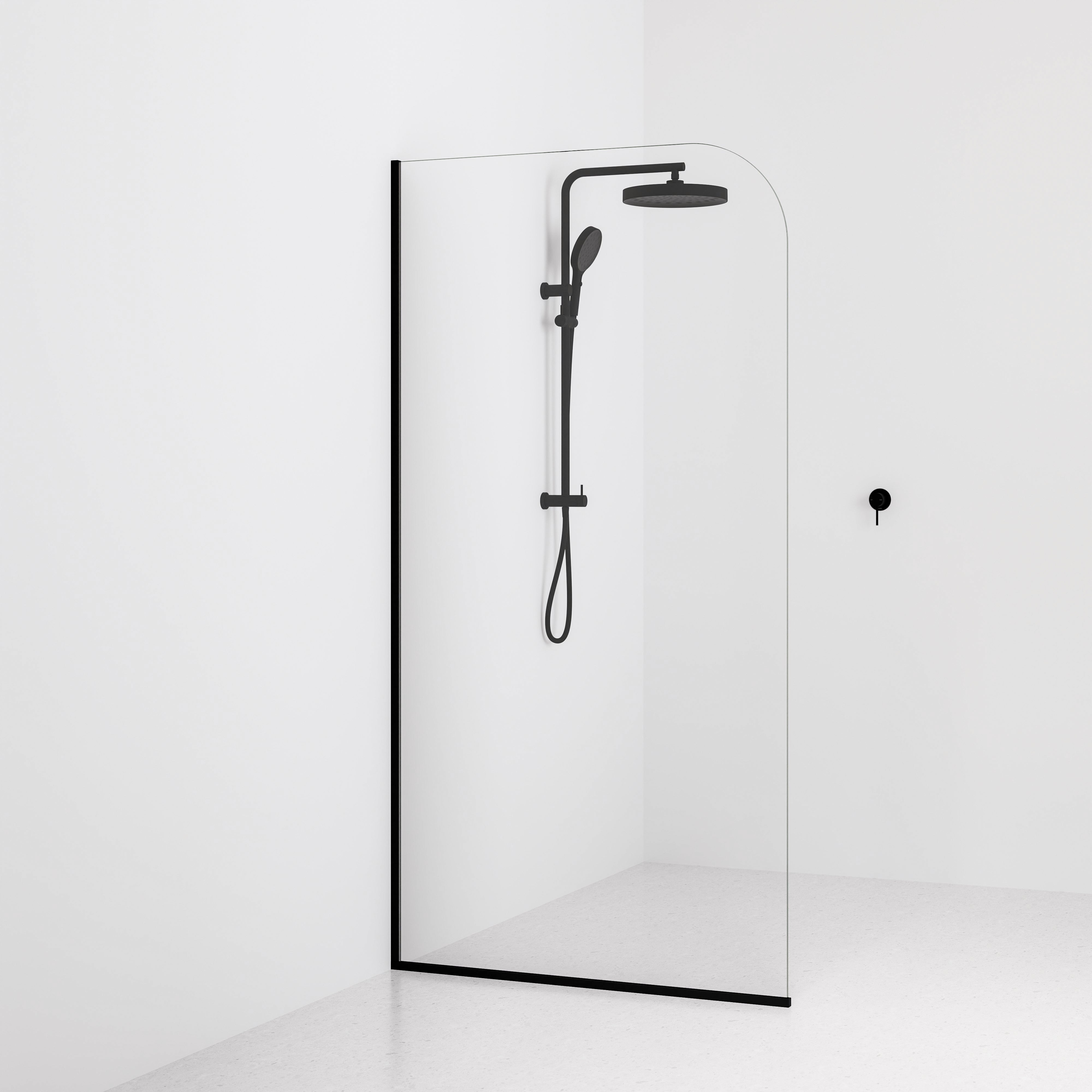 Code Super Clear Shower Screen Range | 1050mm