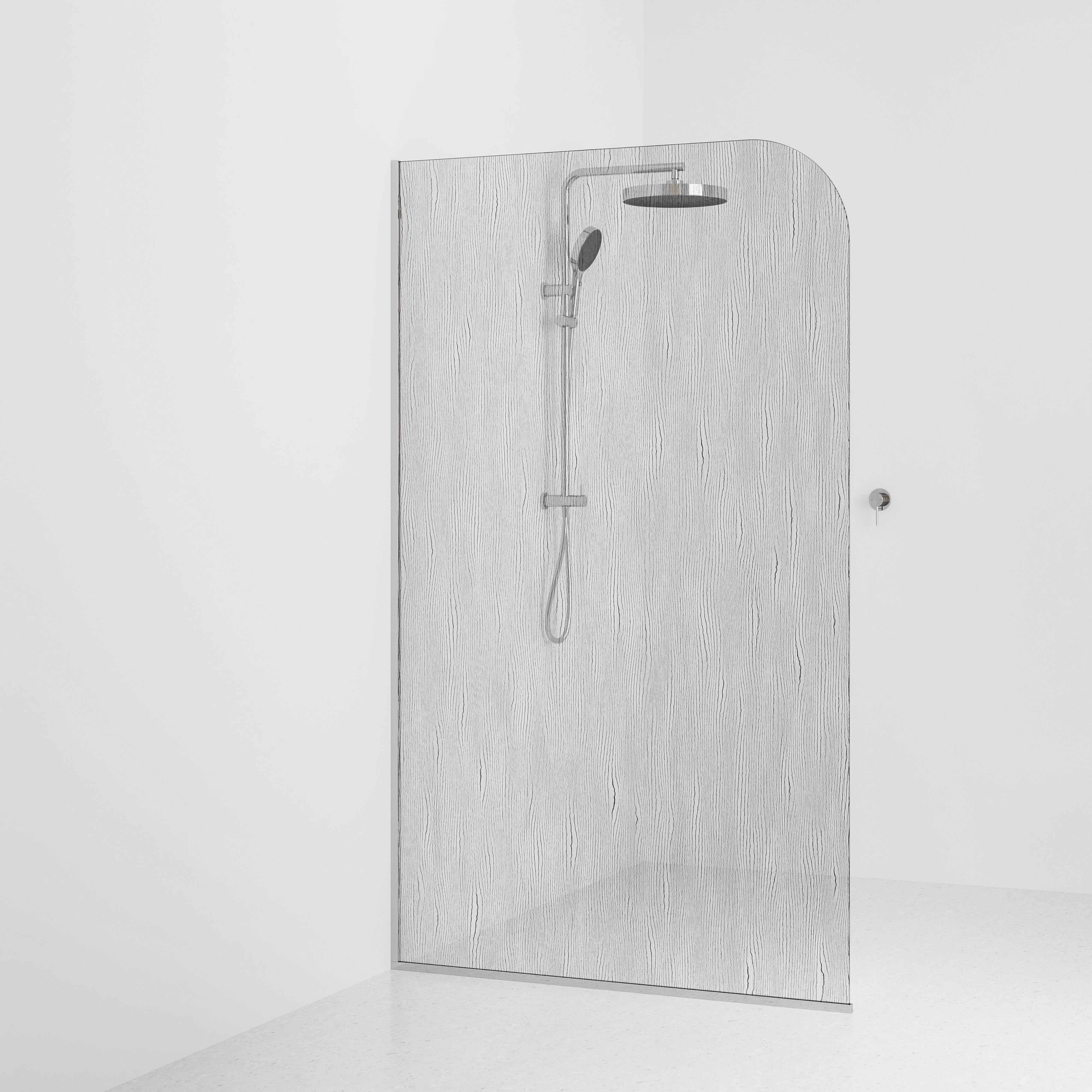 Code Allure Shower Screen Glass Range | 1200mm