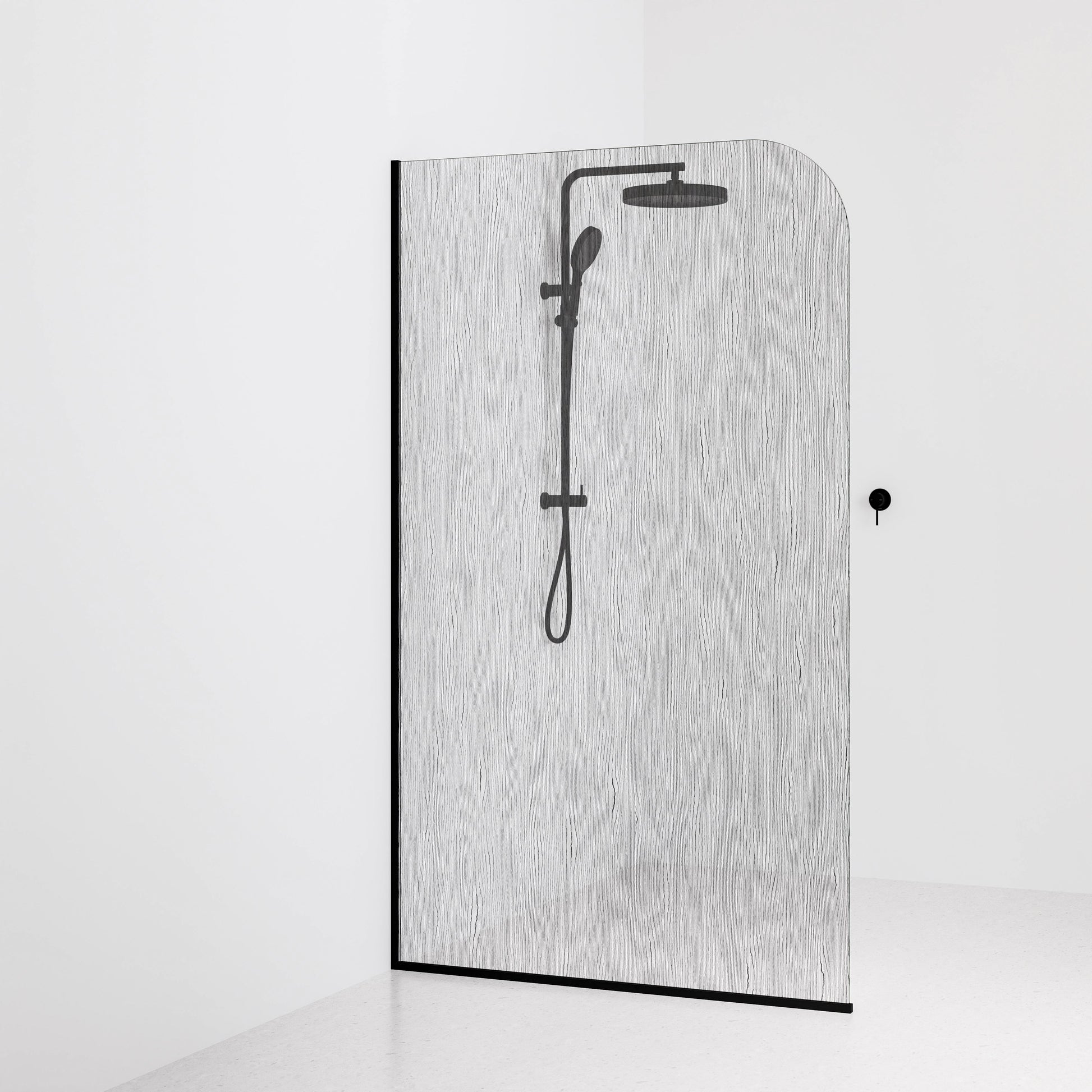 Code Allure Shower Screen Glass Range | 1200mm
