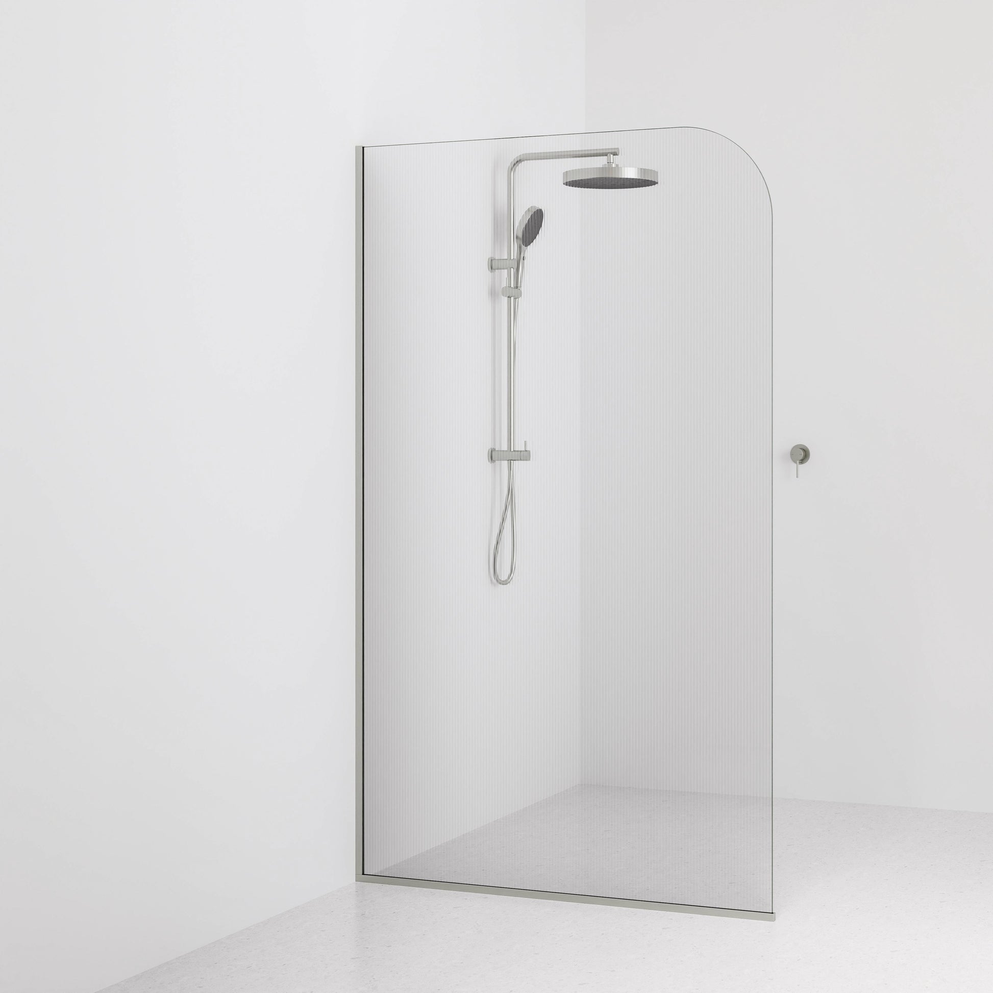 Code Pillar Shower Screen Glass Range | 1200MM
