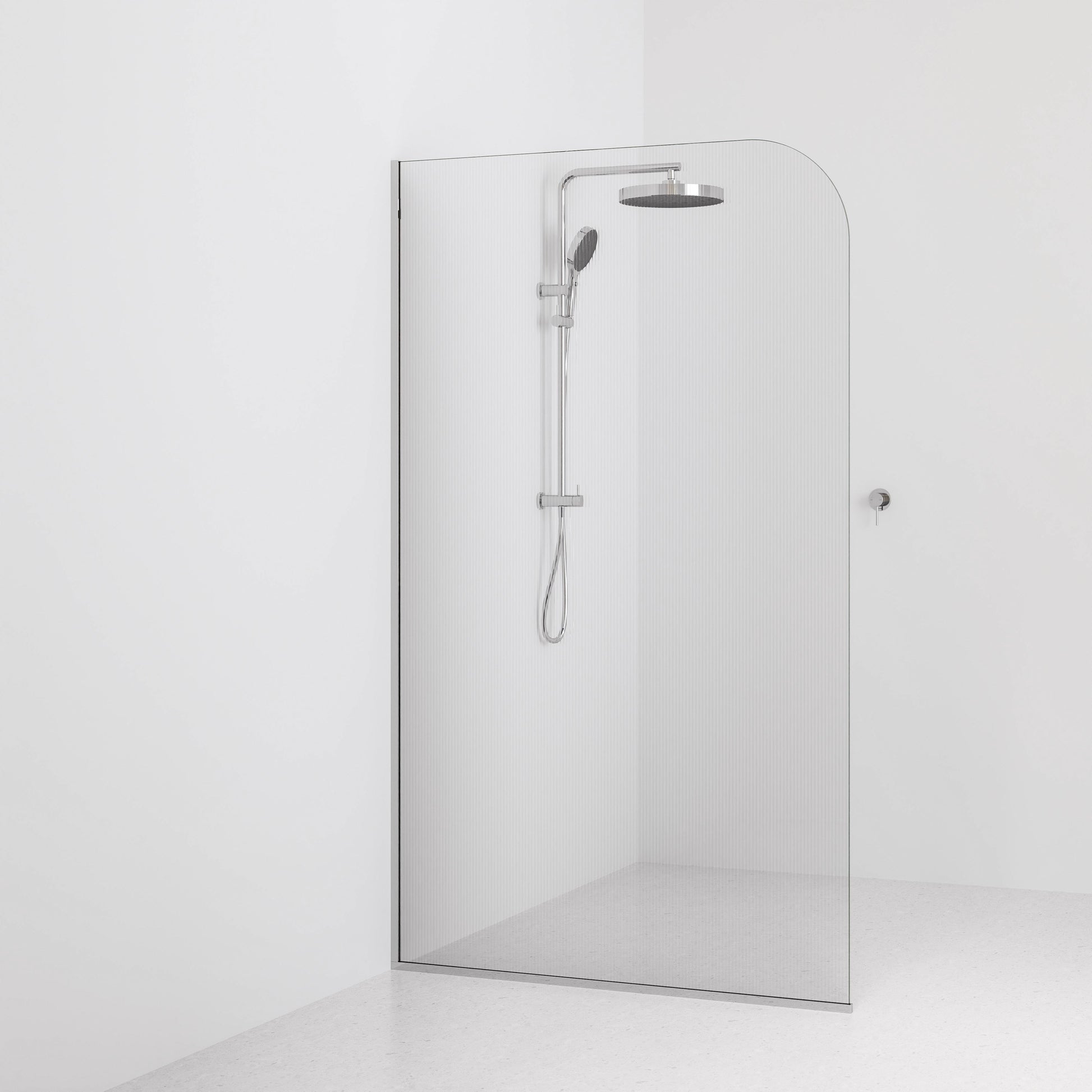 Code Pillar Shower Screen Glass Range | 1200MM