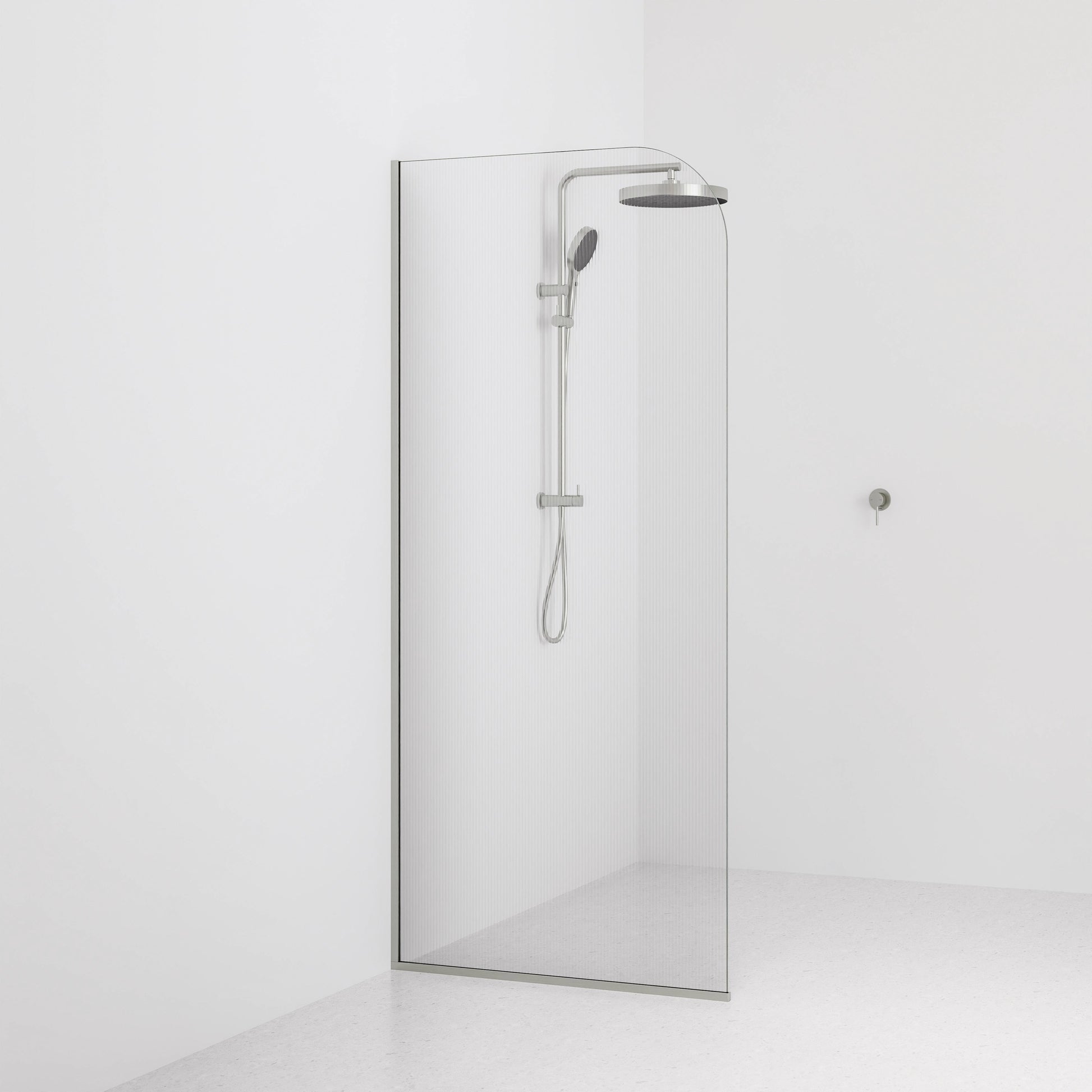 Code Pillar Shower Screen Glass Range | 900mm