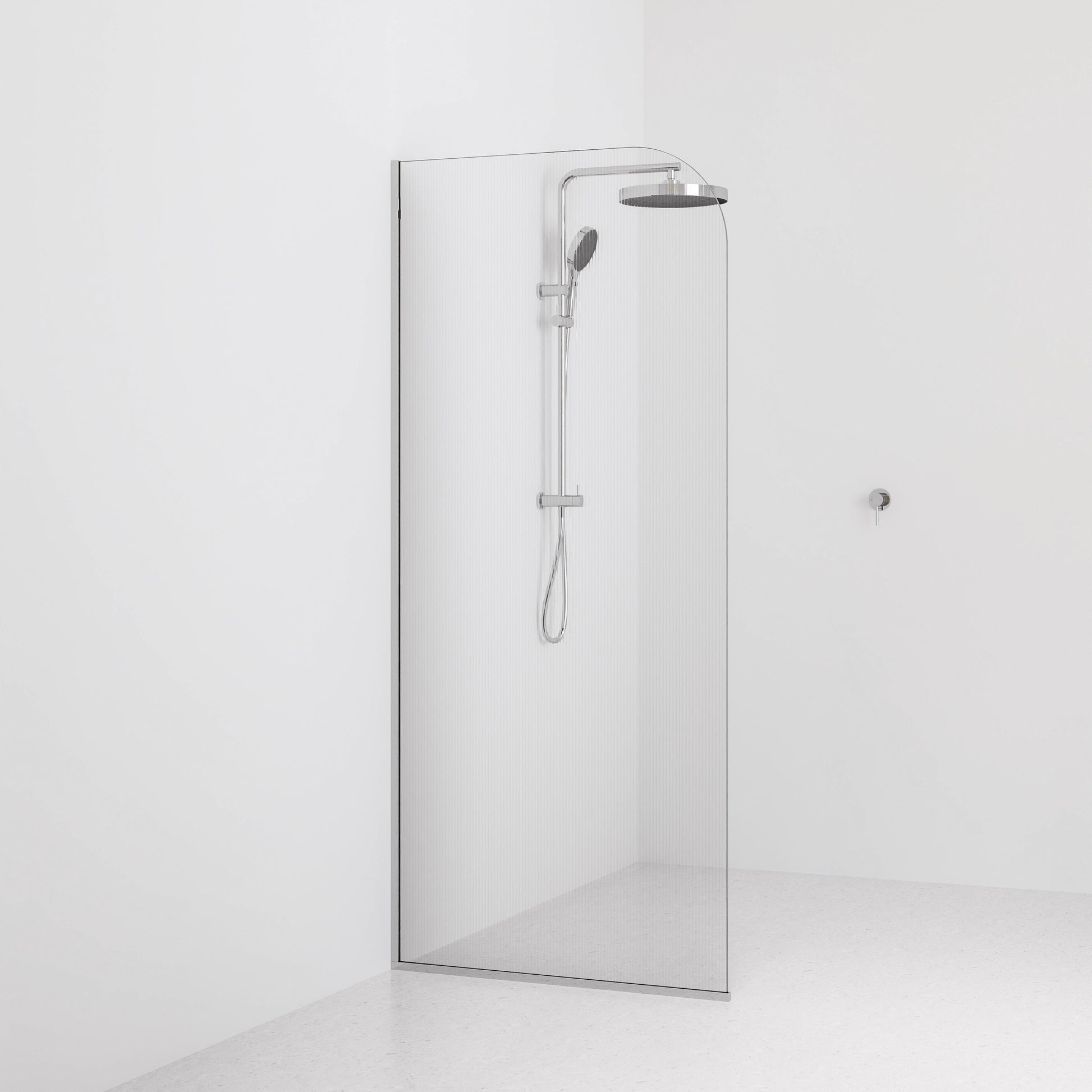 Code Pillar Shower Screen Glass Range | 900mm
